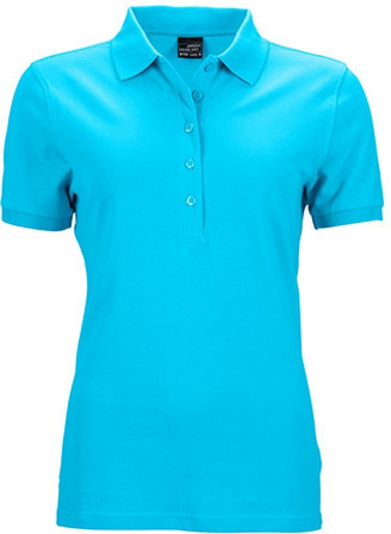 Poloshirt Damen Elastic Polo Piqué / Taillierter Schnitt