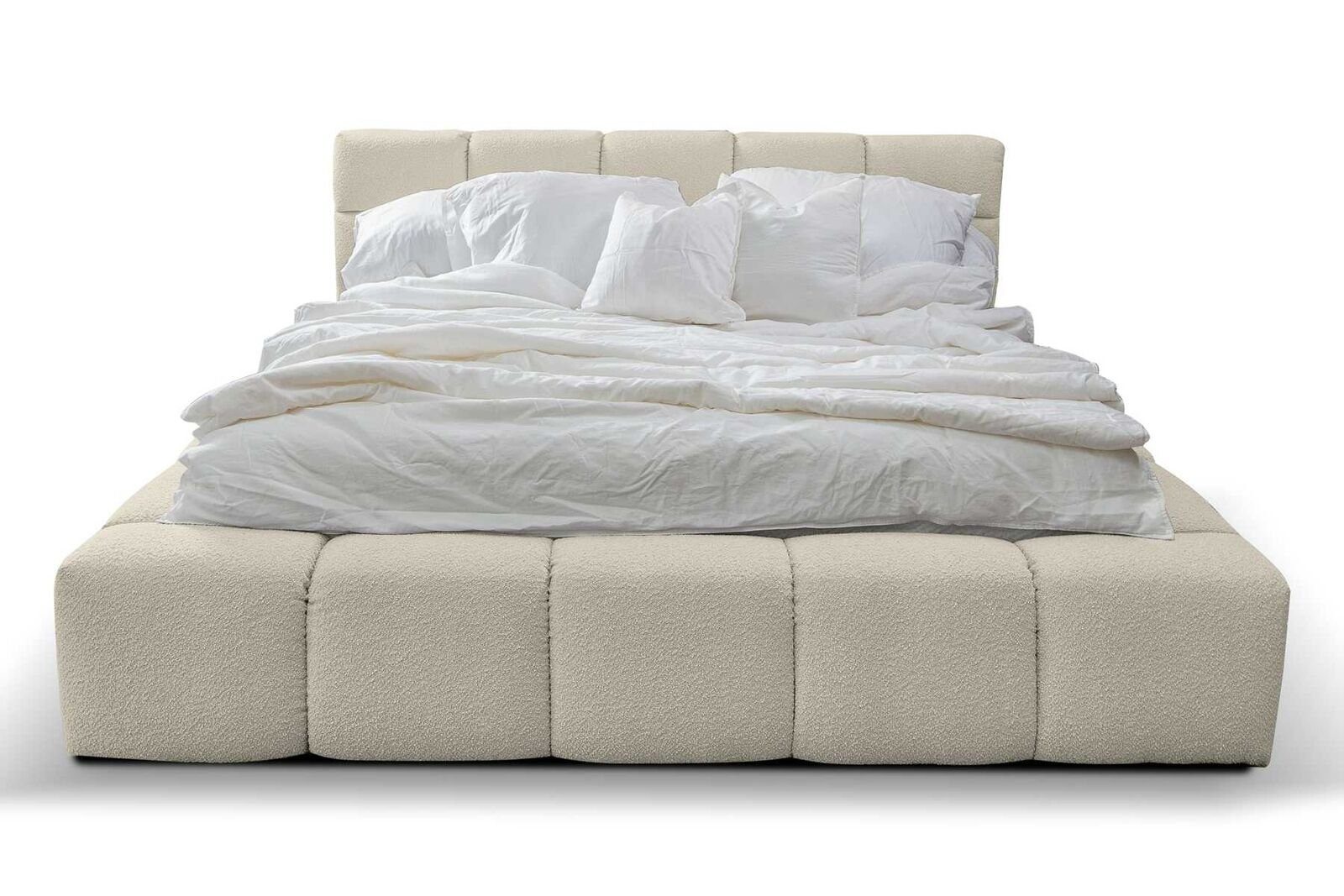 Hotel (1-tlg., Doppel in Luxus 1x Polster Europa Bettrahmen JVmoebel Schlafzimmer Bett), Design Bett Luxus Made Bett