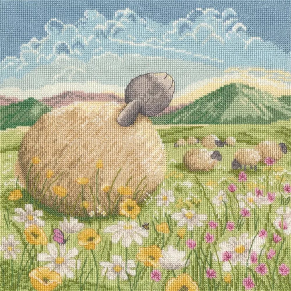 Bothy Threads Kreativset Bothy Threads telkruissteekpakket "Baking In The Sun", XLP24, 26x26cm, (embroidery kit by Marussia)