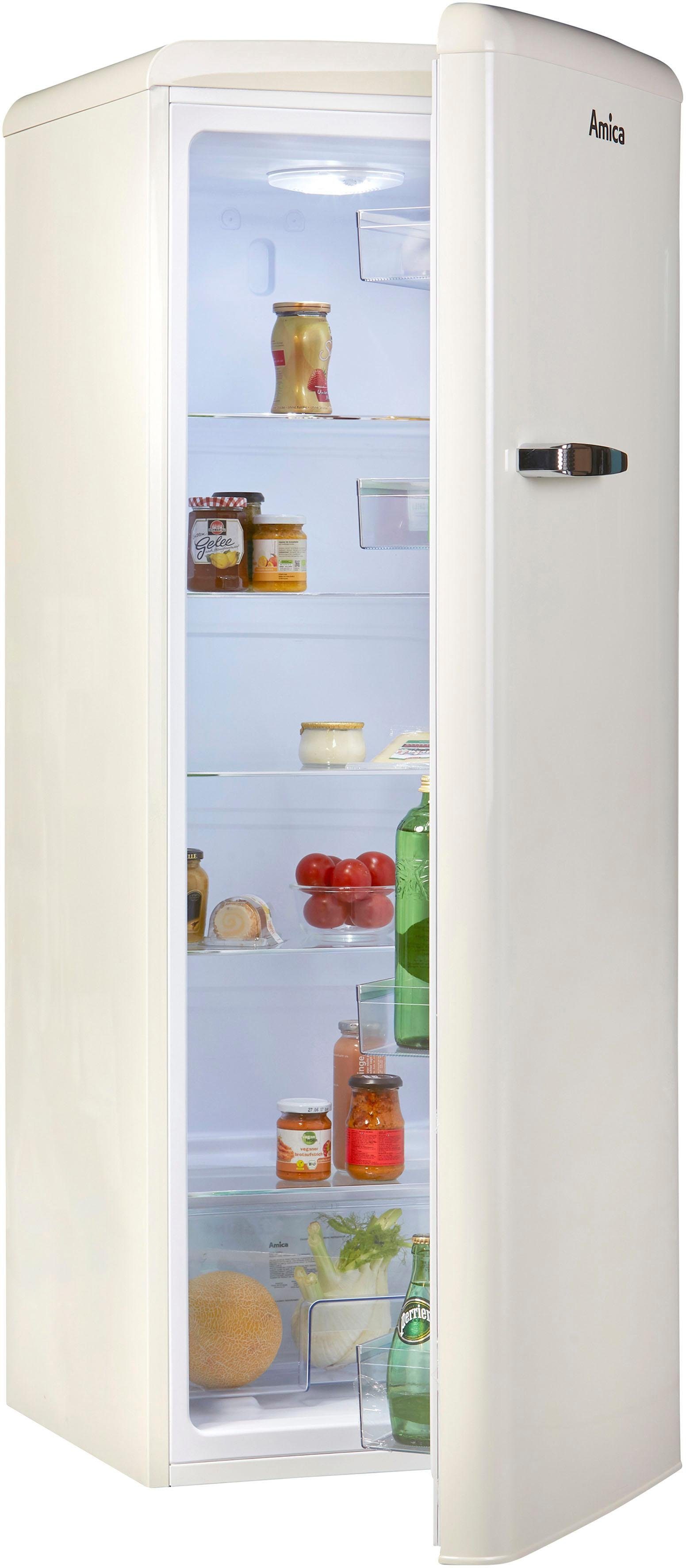 Amica Vollraumkühlschrank VKSR 354 150 B, 144 cm hoch, 55 cm breit online  kaufen | OTTO