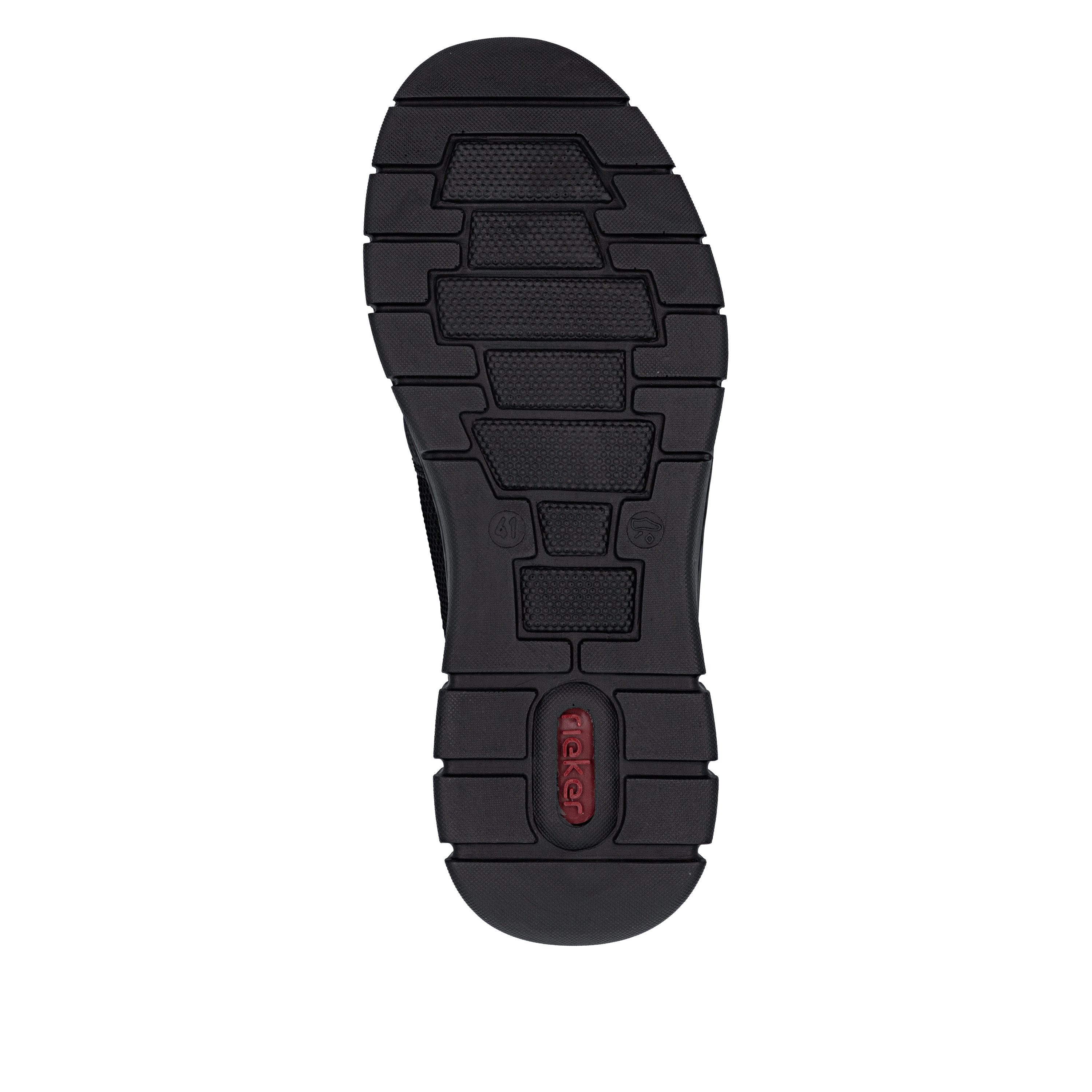 Rieker Slip-On Sneaker Schlupfschuh, Halbschuh, Freizeitschuh mit Gummizug, zum Schlupfen