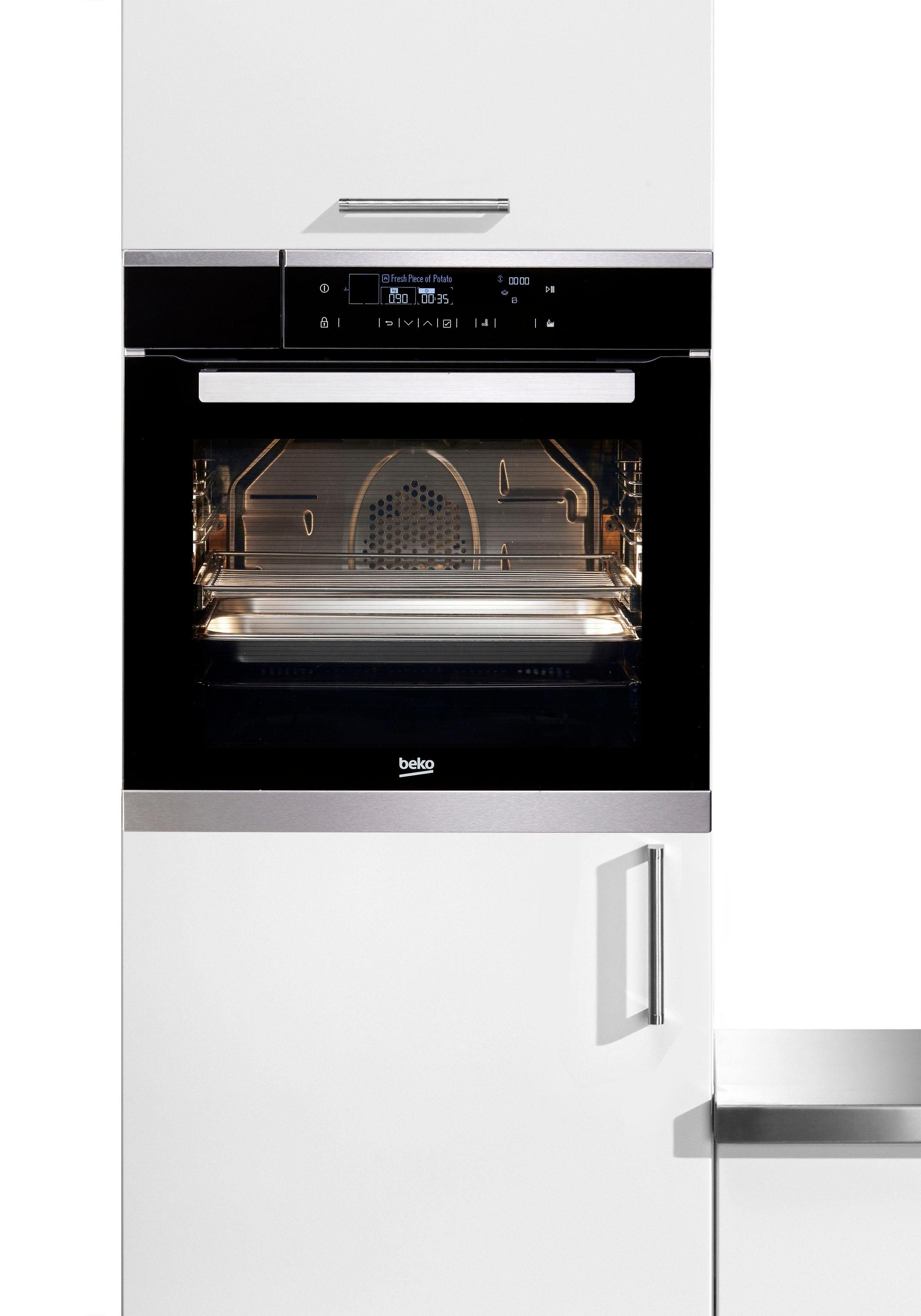 Image of BEKO Backofen »BIDM15500XDS«, mit 2-fach-Teleskopauszug, mit Kindersicherung