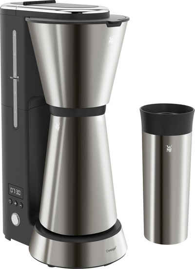 WMF Filterkaffeemaschine KÜCHENminis® Aroma Thermo to go, 0,6l Kaffeekanne, Papierfilter, Graphit