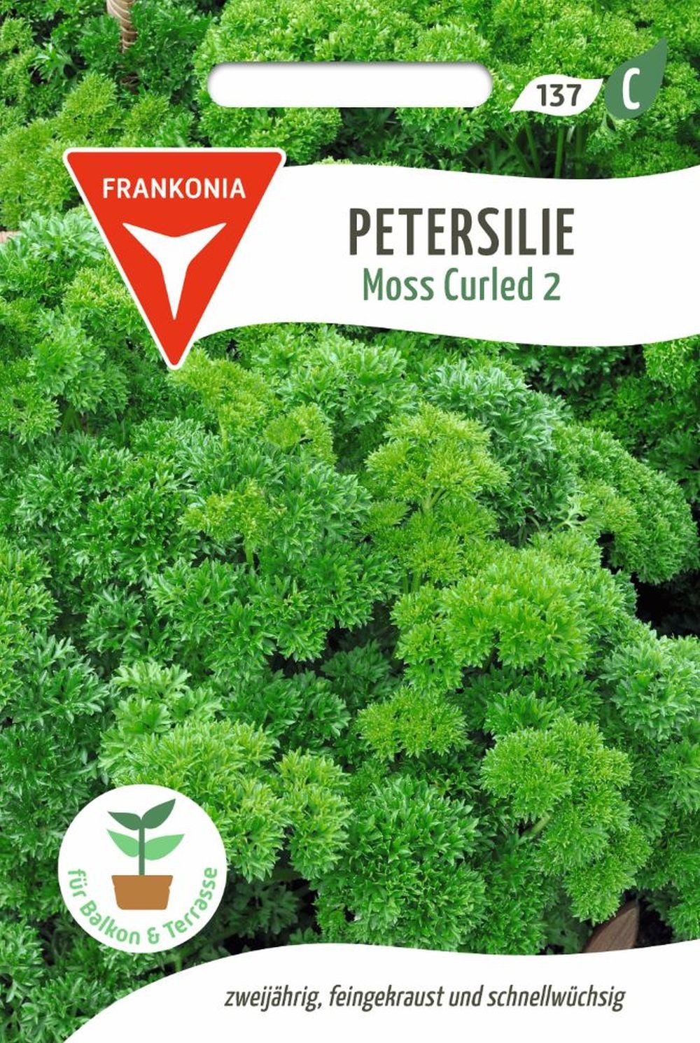 FRANKONIA Kräutersamen Petersillie, Moss Curled 2 - Gewürz Petersilien-Samen Saatgut Samen, Petroselinum crispum