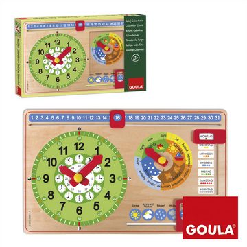 Goula Spiel, Lernspiel Goula 51319 Kalenderuhr