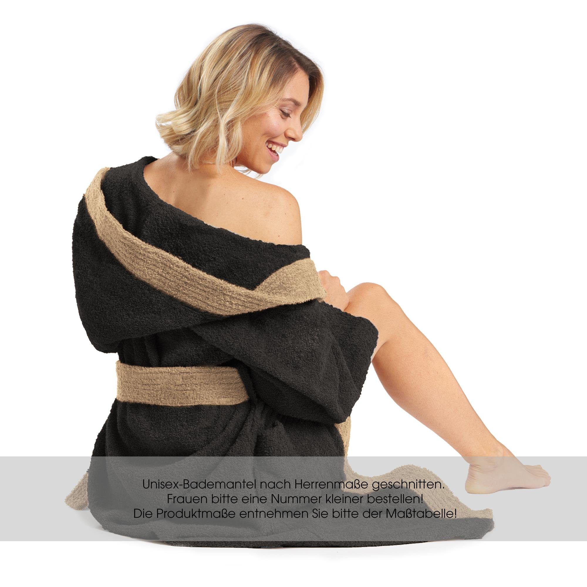 aqua-textil Bademantel Saunamantel Frottee Kapuze für günstig online kaufen