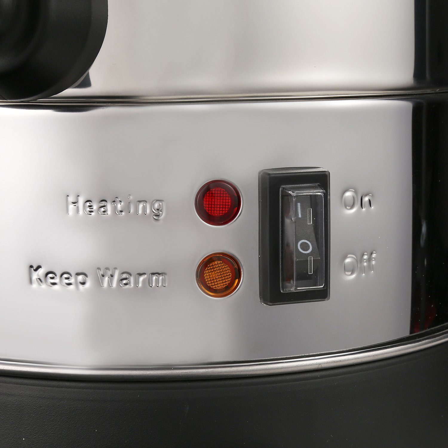 W Heißgetränkeautomat Glühweinautomat Heißwasserspender 8L, Kocher 1500 und Edelstahl Clanmacy Glühweinkocher Wasserkocher Glühweinkessel Einkoch- Einkochautomat,