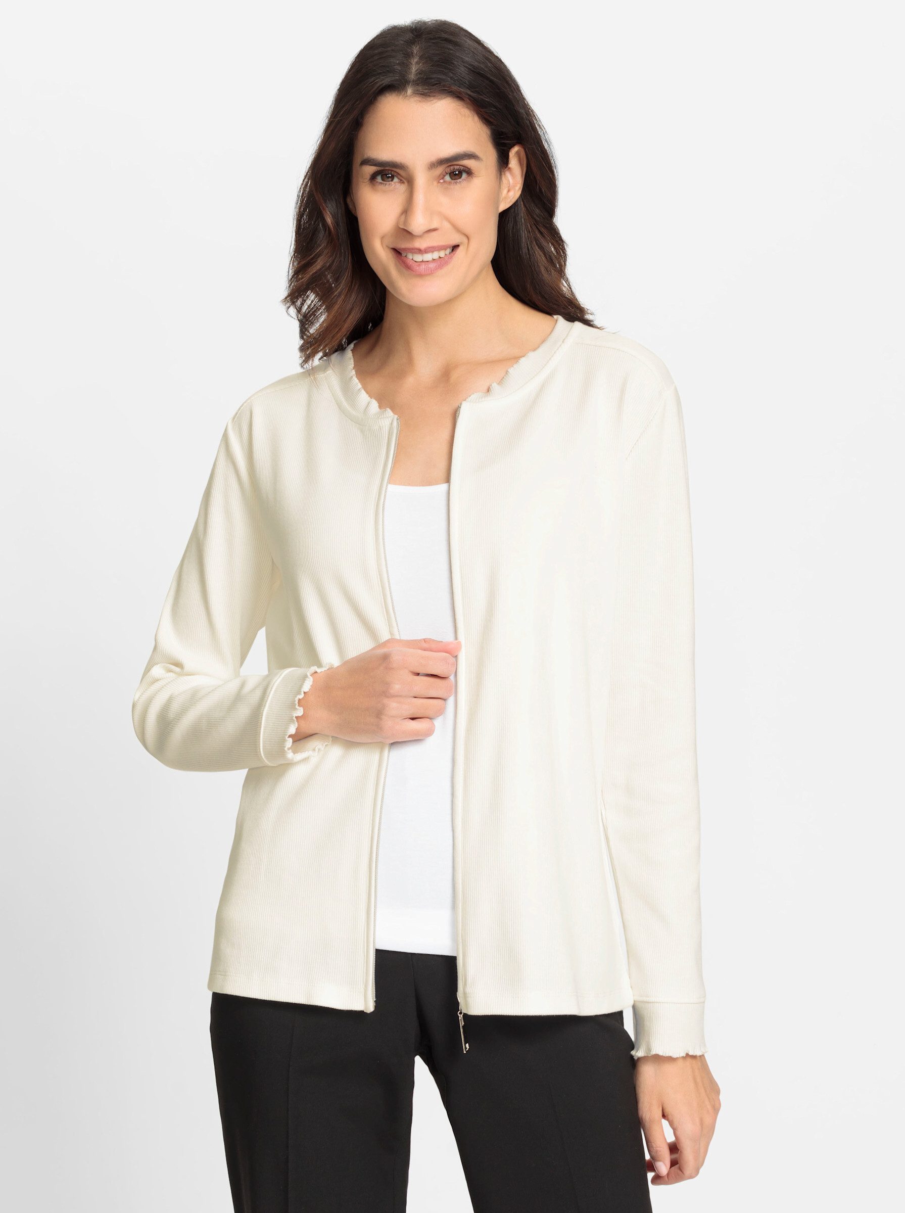 Inspirationen Shirtjacke "Shirtjacke", (1 tlg.) günstig online kaufen