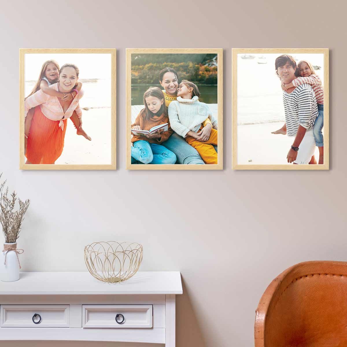 PHOTOLINI Bilderrahmen 3er Set breite Rahmen, günstig online kaufen