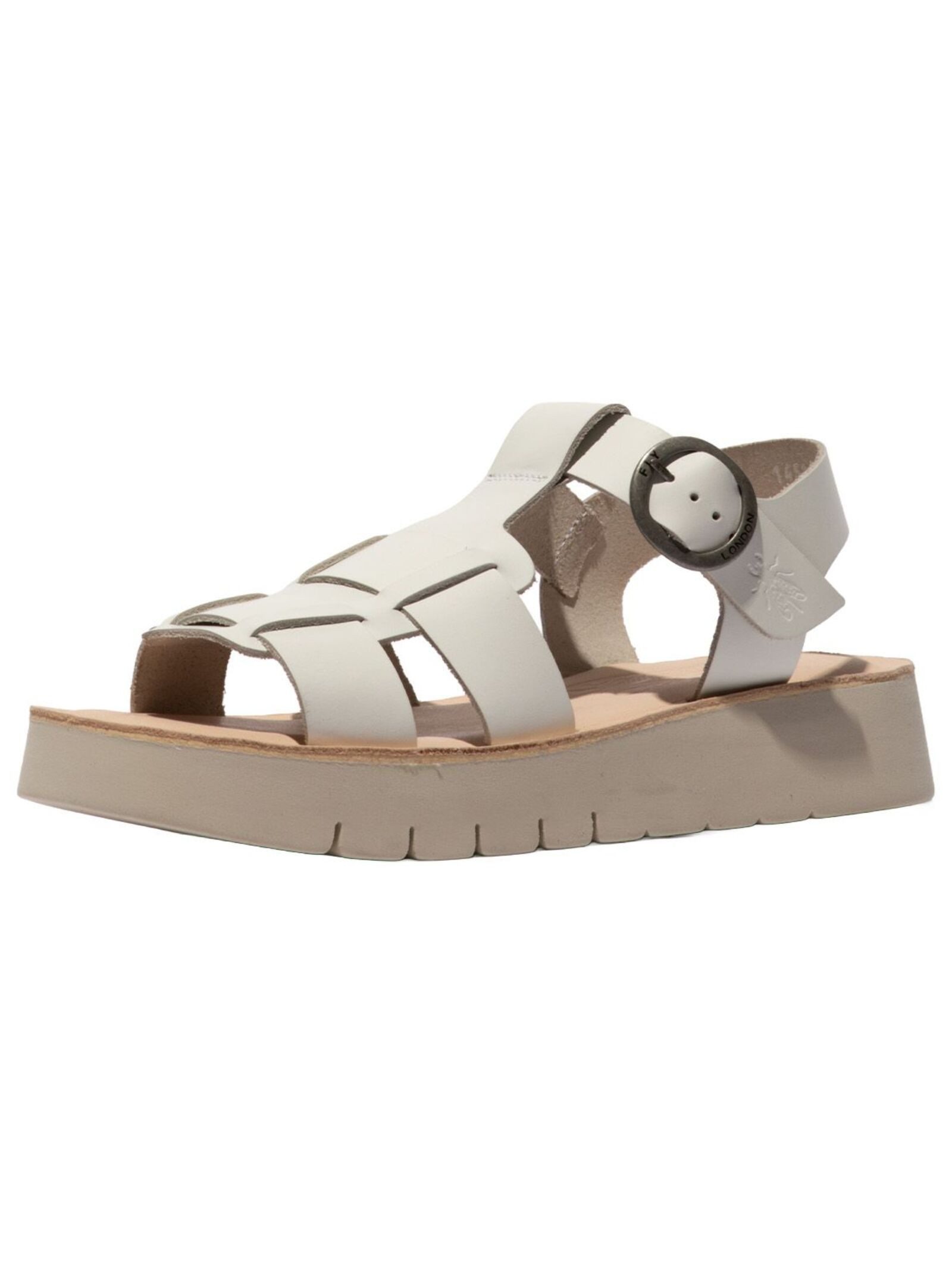 Fly London Fly London Sandalen Leder Plateausandaletten