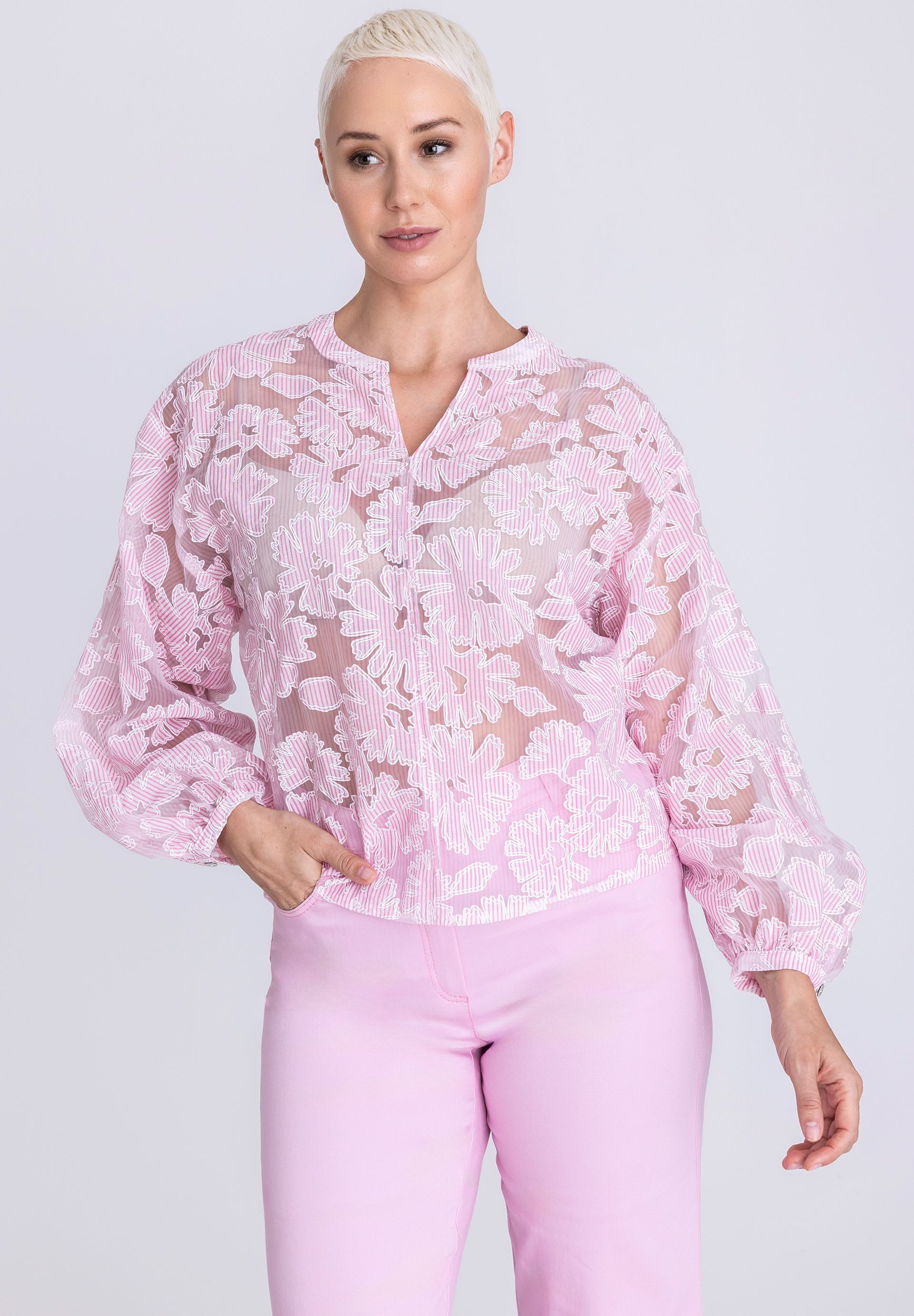 TUZZI Klassische Bluse WHITE