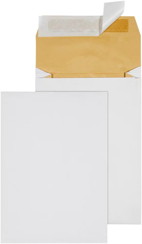 MAILMEDIA Versandtasche 100 MAILmedia Polstertaschen K-Pack® weiß für DIN C5