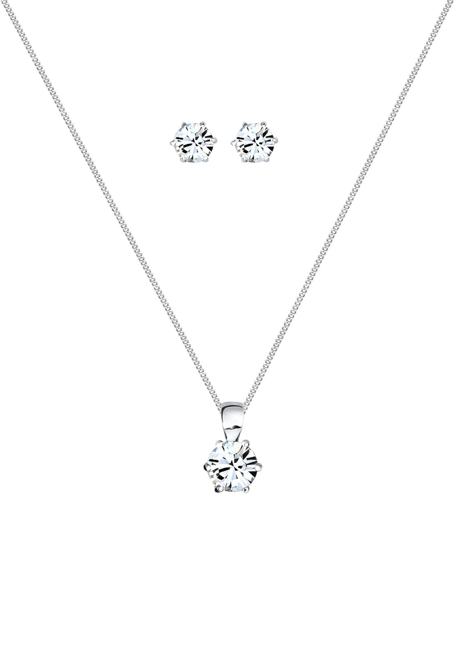 Elli Schmuckset 925 Sterling Silber, mit Kristallen von Swarovski® günstig online kaufen