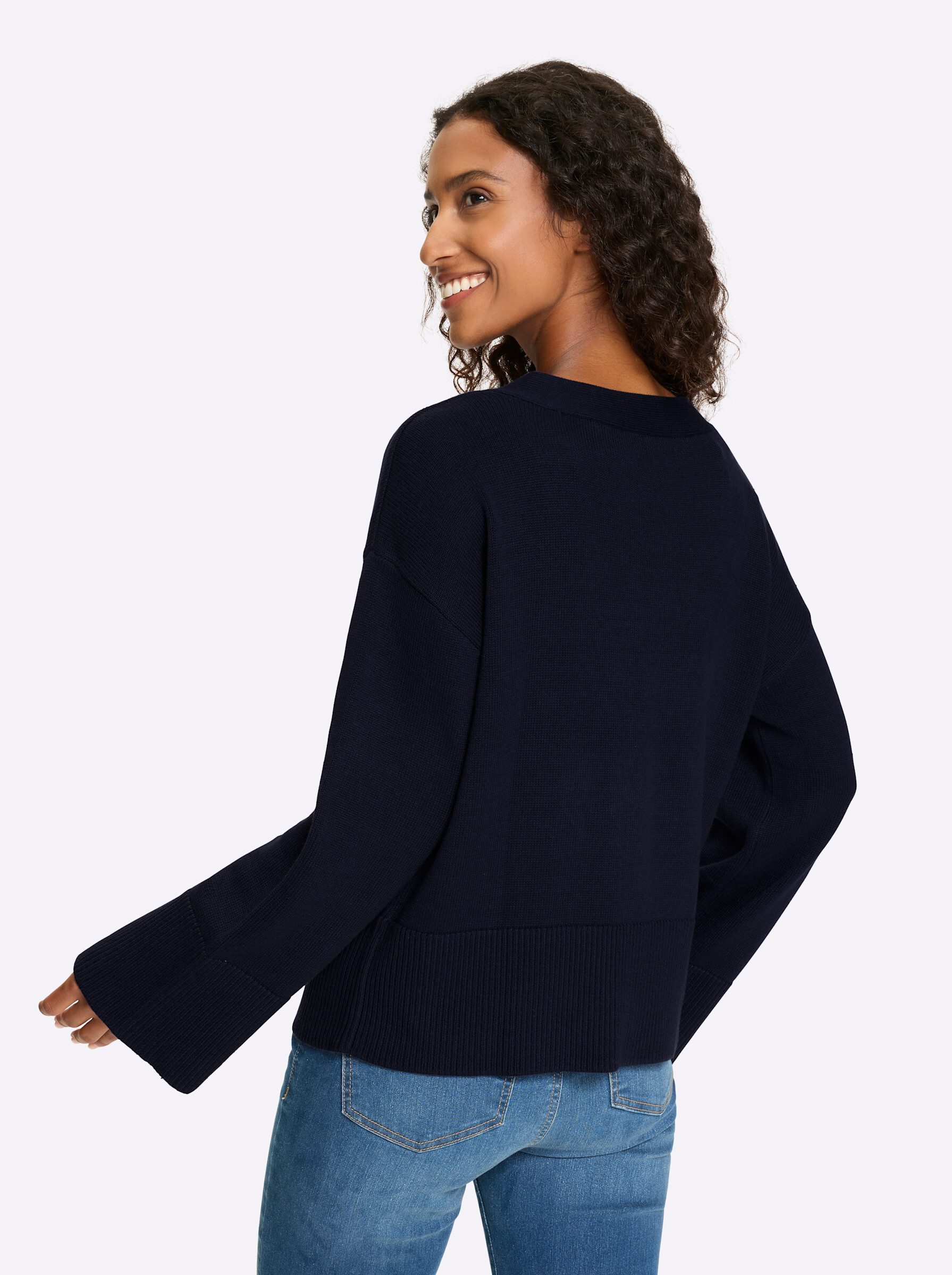 heine Strickjacke Cardigan Langarm Feinstrick günstig online kaufen