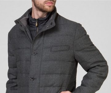 Hackett London Wollmantel Hackett London Mayfair Quilted Down Jacket with Bib Weste Jacke Coat M