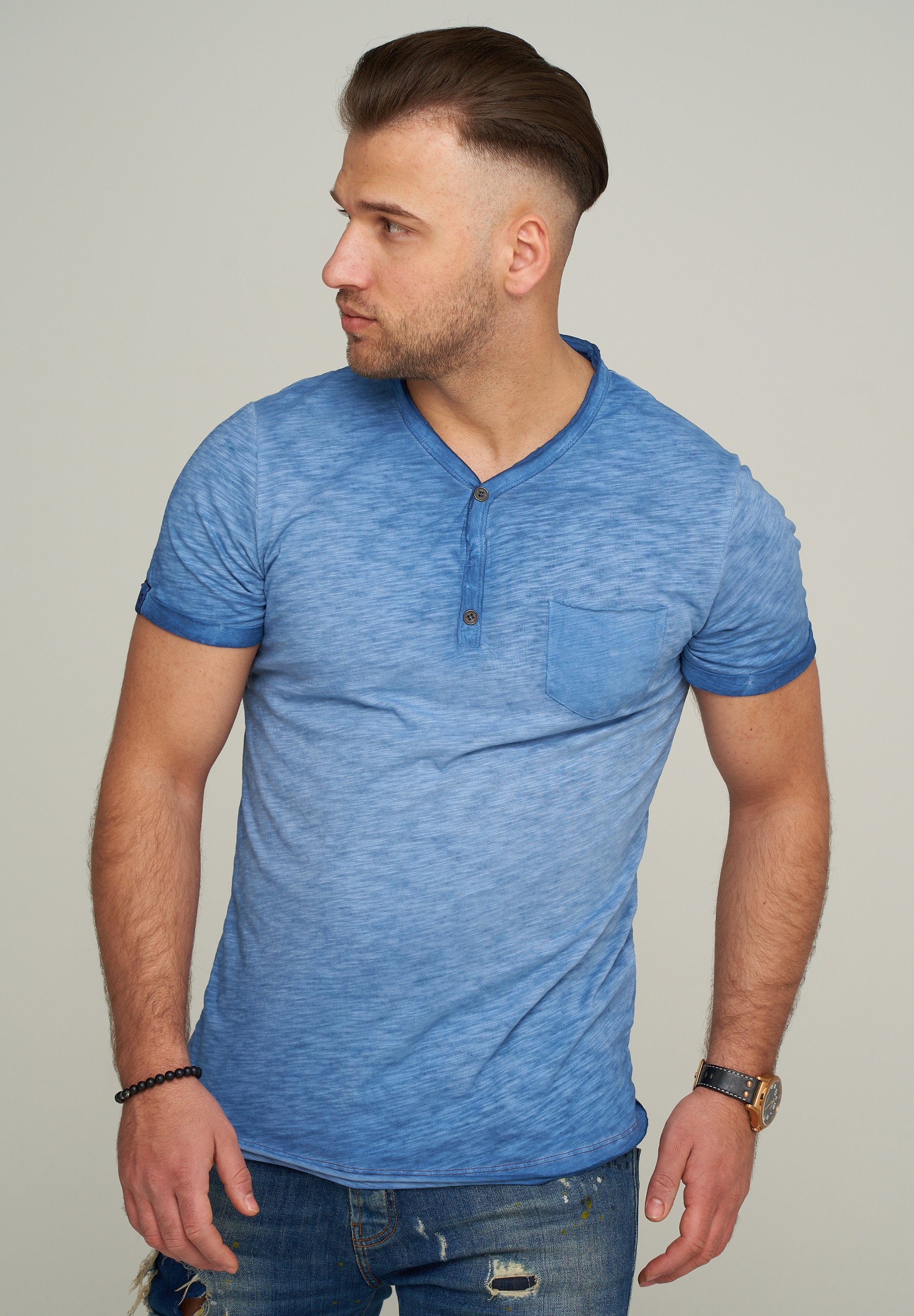 CARISMA T-Shirt CRMORELOS mit Knopfleiste & günstig online kaufen