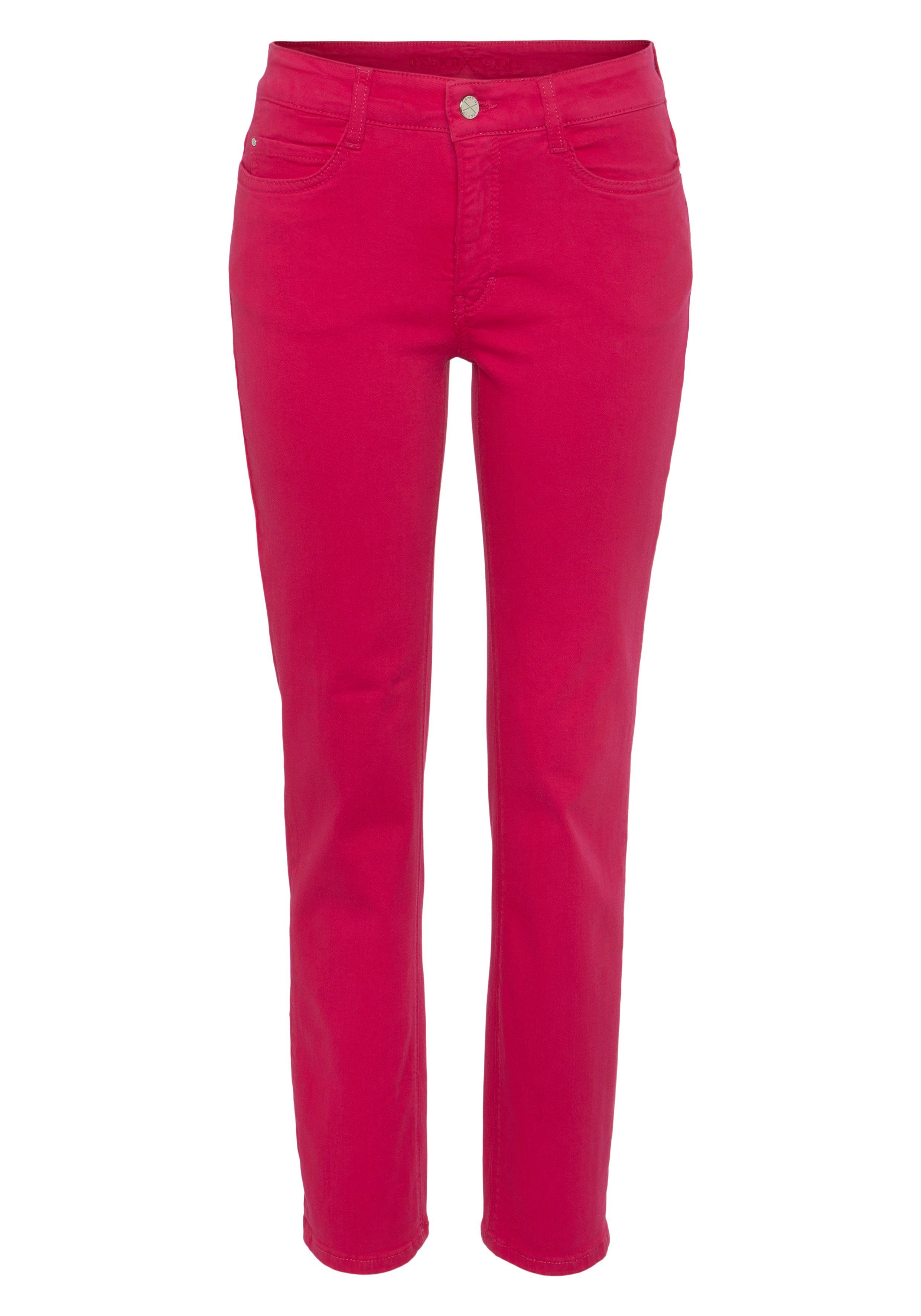 MAC Stretch-Jeans Dream pink perfekten den Stretch pitaya mit für Sitz