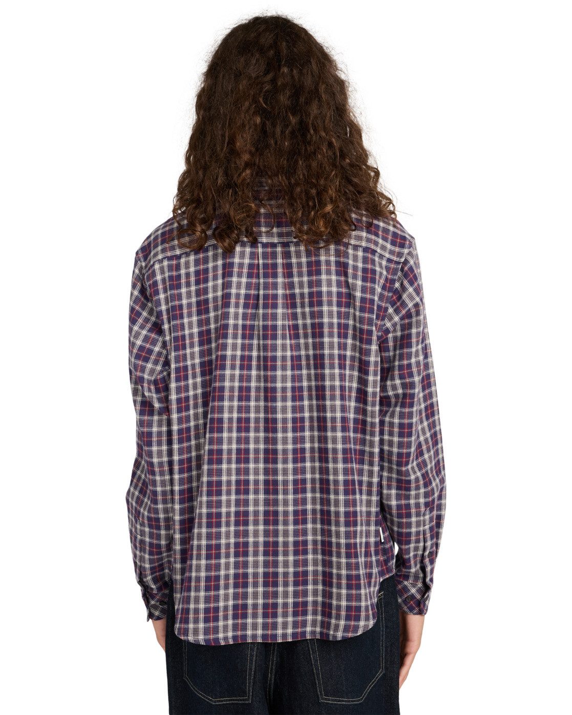 Element Langarmhemd Button Down Regular Flannel