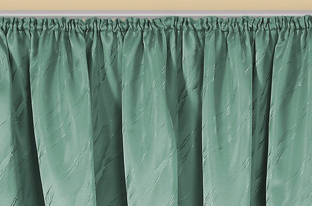 Weckbrodt Vorhang Linz (1 St), Kräuselband, blickdicht, Jacquard, blickdicht, edler Glanz, mit Raffhalter, Gardine, Store