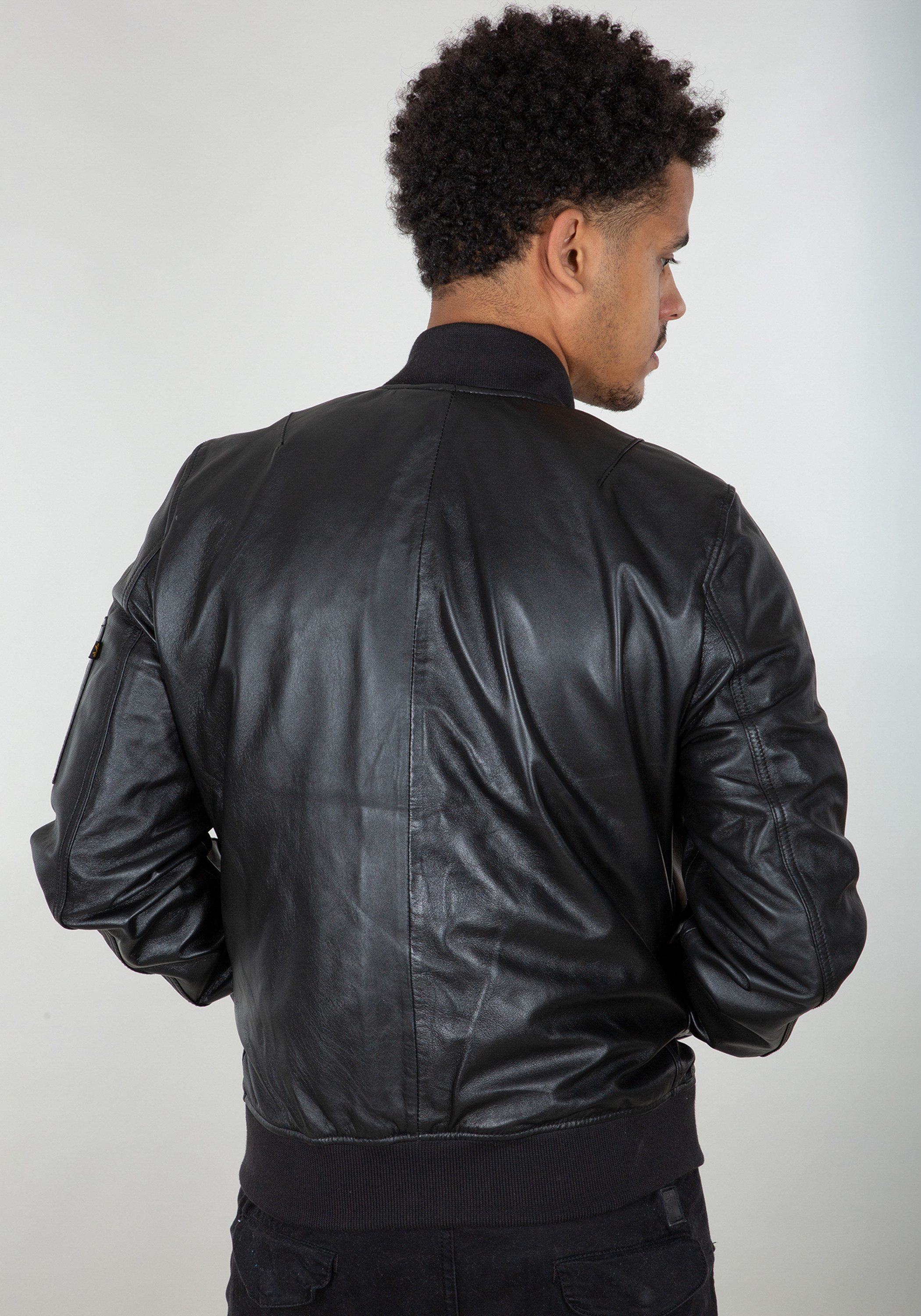 Alpha Industries Bomberjacke MA-1 Leather LW II