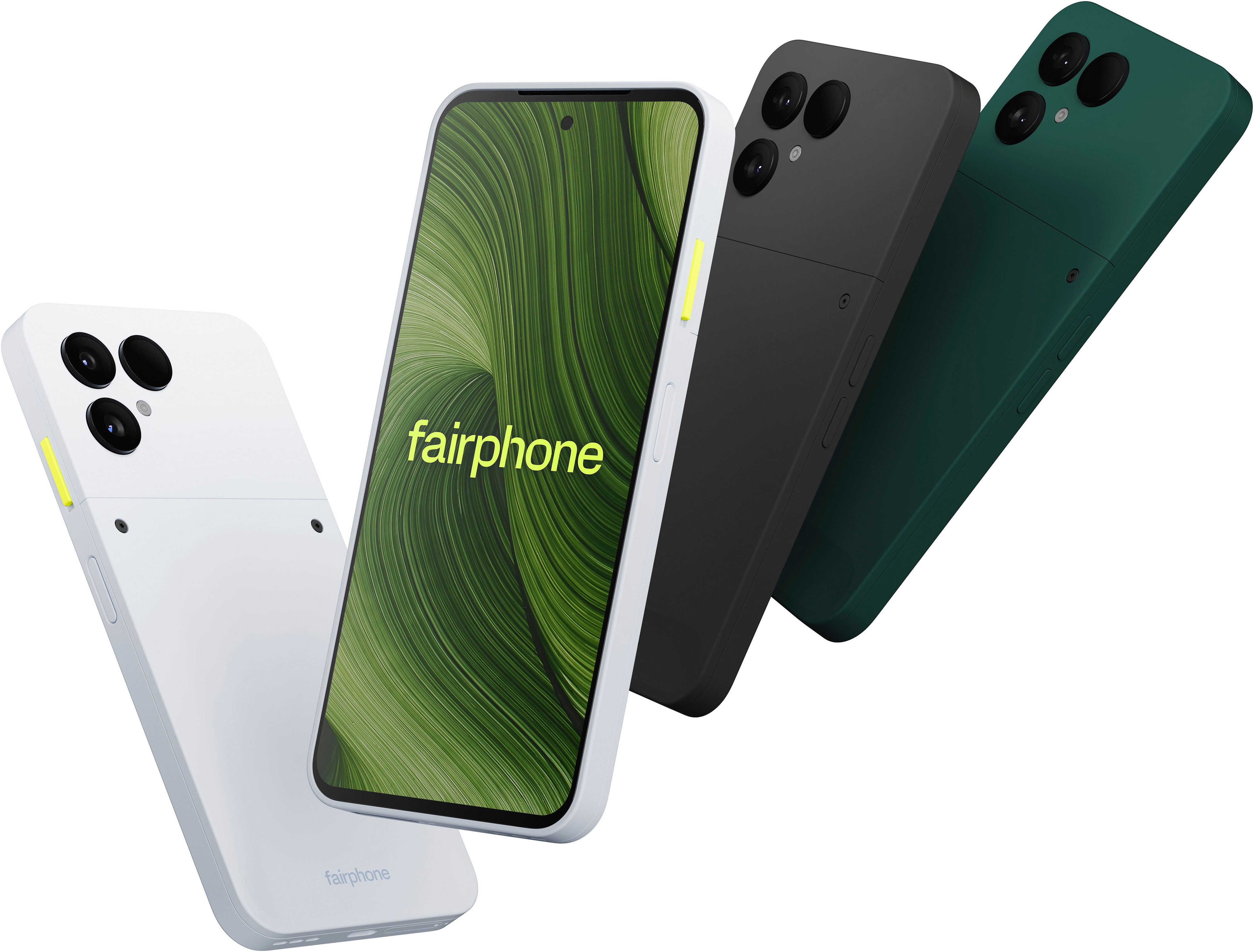 Fairphone Das Fairphone (Gen. 6) Smartphone (16,03 cm/6,31 Zoll, 256 GB Speicherplatz, 50 MP Kamera)