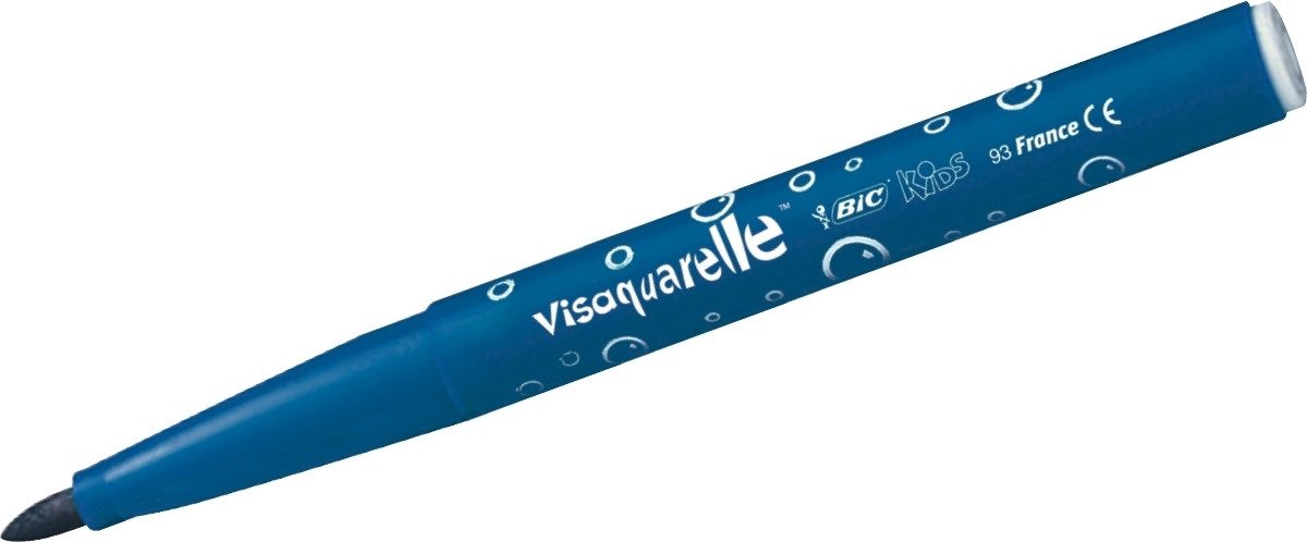 BIC Filzstift Fasermaler mit Pinselspitze Kids Visaquarelle VE=10 Stück sortiert