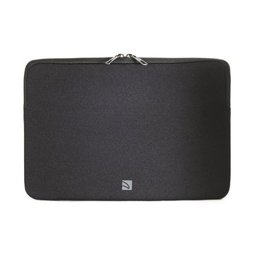 Tucano Laptop-Hülle Second Skin Elements, Neopren Schutzhülle, Schwarz 13 Zoll, MacBook Air 13 Zoll (2015-2017) / MacBook Pro 14 Zoll (2021-2023)