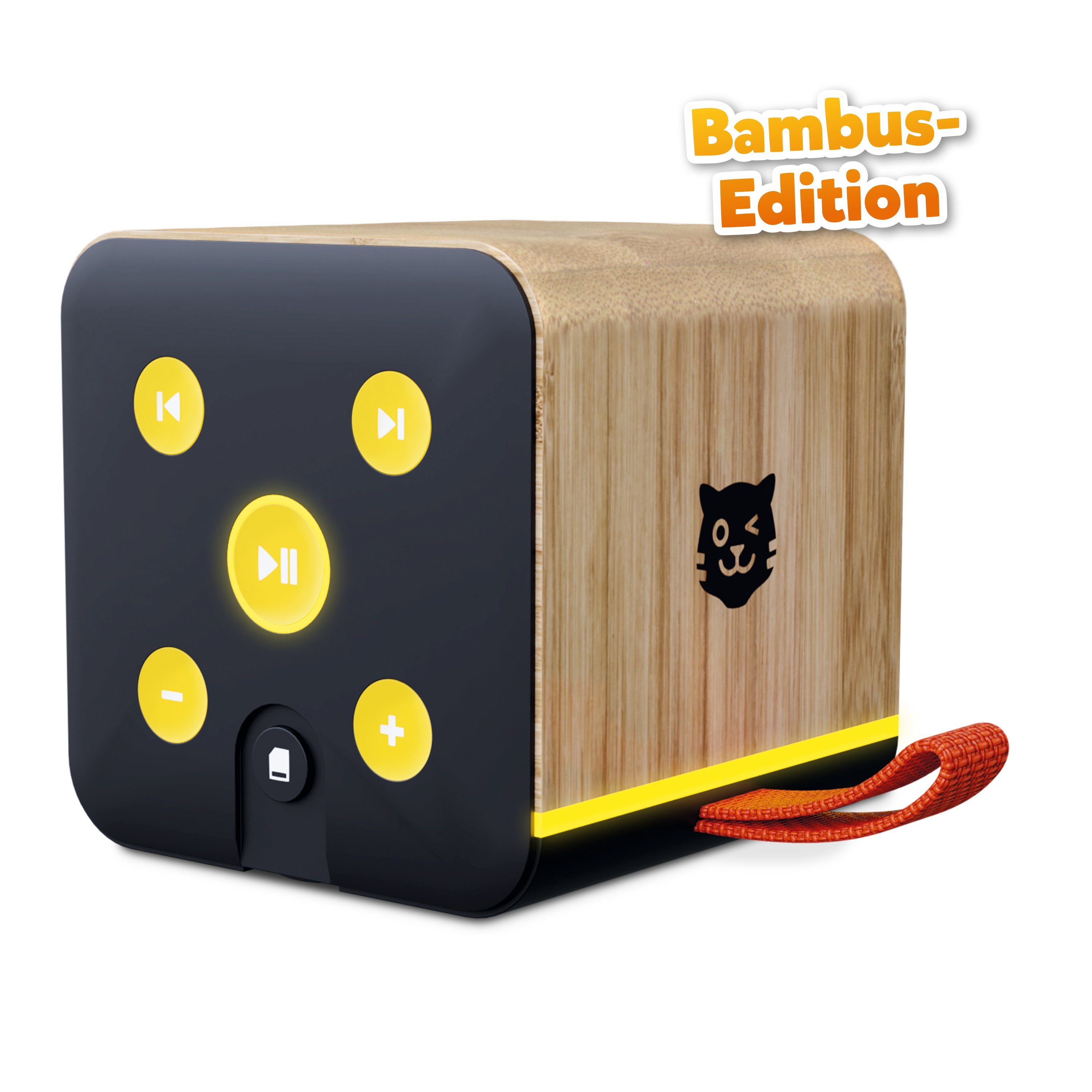 Mobiler Bluetooth Lautsprecher für Kinder »tigerbox Bambus-Edition« Mobiler Bluetooth Lautsprecher für Kinder »tigerbox Bambus-Edition«