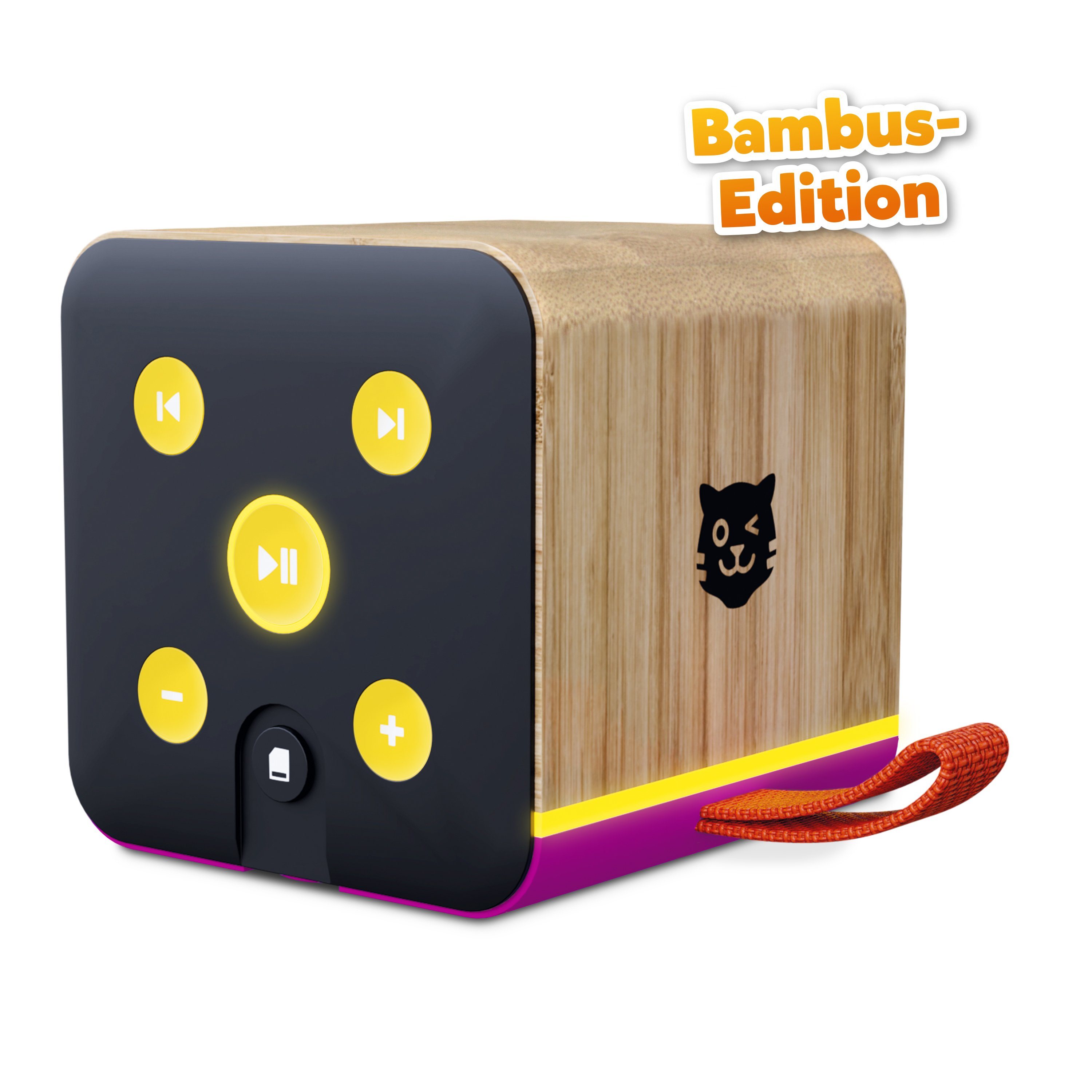 Mobiler Bluetooth Lautsprecher für Kinder »tigerbox Bambus-Edition« Mobiler Bluetooth Lautsprecher für Kinder »tigerbox Bambus-Edition«