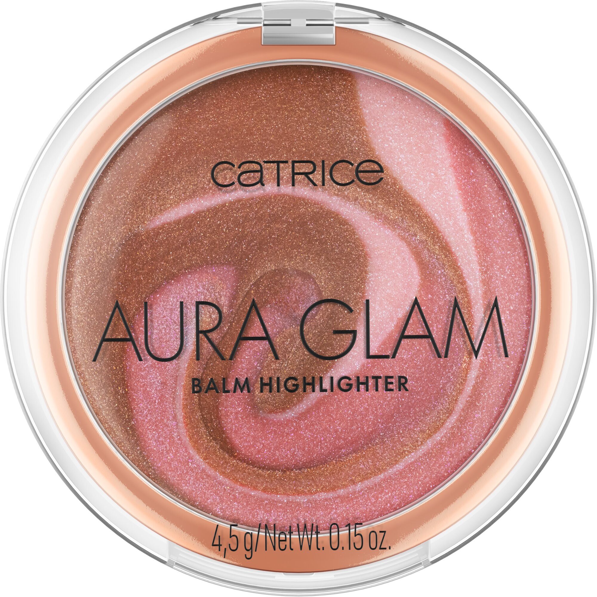 Catrice Highlighter AURA GLAM BALM HIGHLIGHTER, leichte, cremige Textur, die sanft mit der Haut verschmilzt