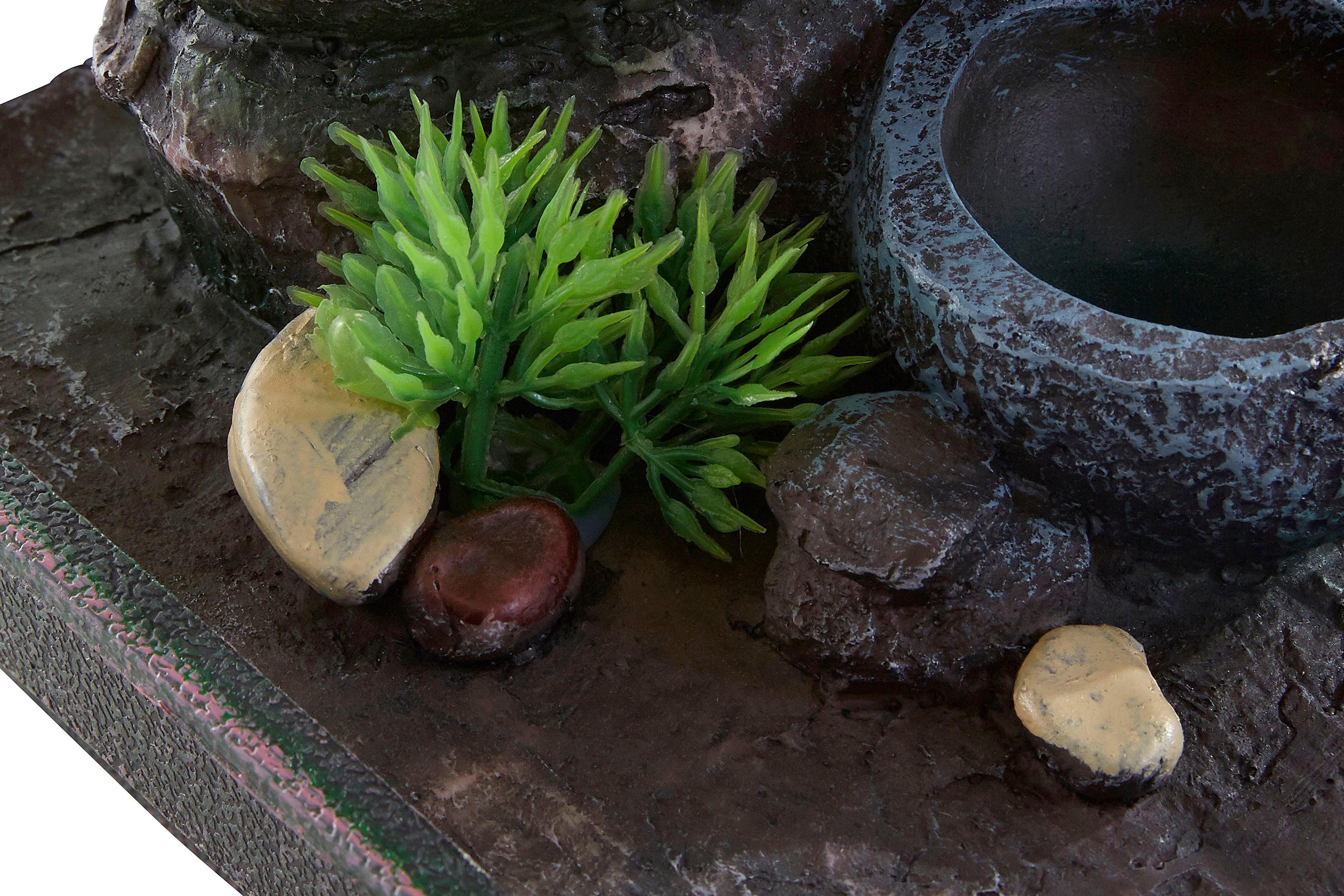 pajoma Zimmerbrunnen »Floating Stones«, Mit Netzbetrieb, Spannung:12 Volt, Netzteil 230 Volt, Kabellänge ca. 1,40 m, Pumpe lässt sich stufenlos verstellen-HomeTrends