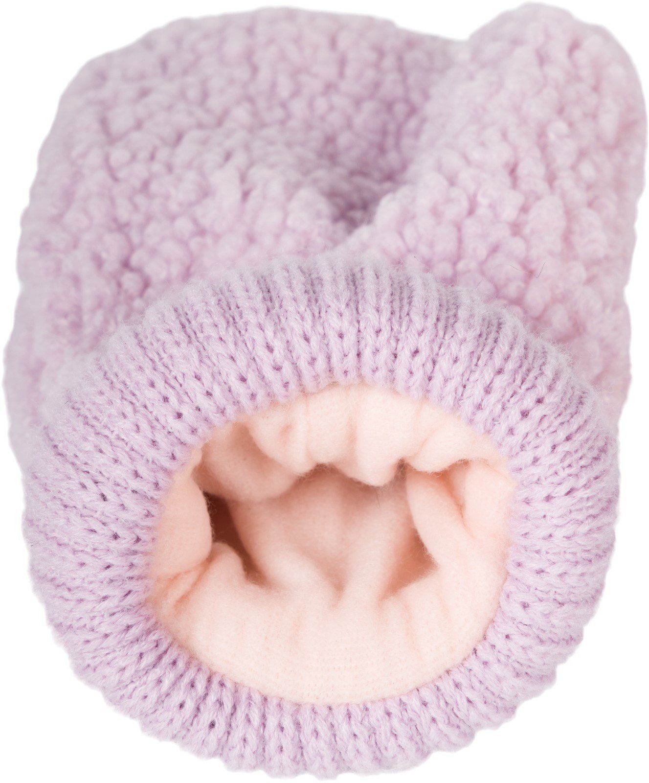 styleBREAKER Fleecehandschuhe Strick Fäustlinge Teddyfell (1-St) günstig online kaufen