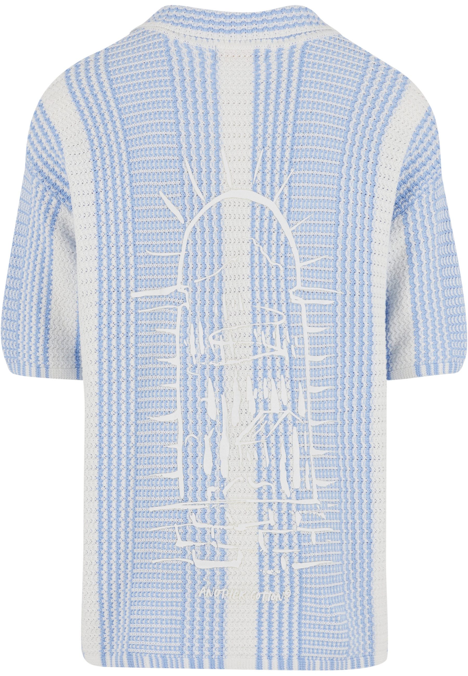 Another Cotton Lab Kurzarmshirt Another Cotton Lab Oversized Mesh Knit Summer Shirt (1-tlg)