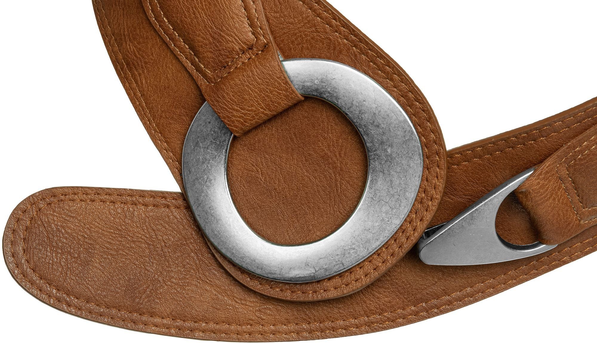 Caspar Taillengürtel GU243 breiter Damen Gürtel günstig online kaufen