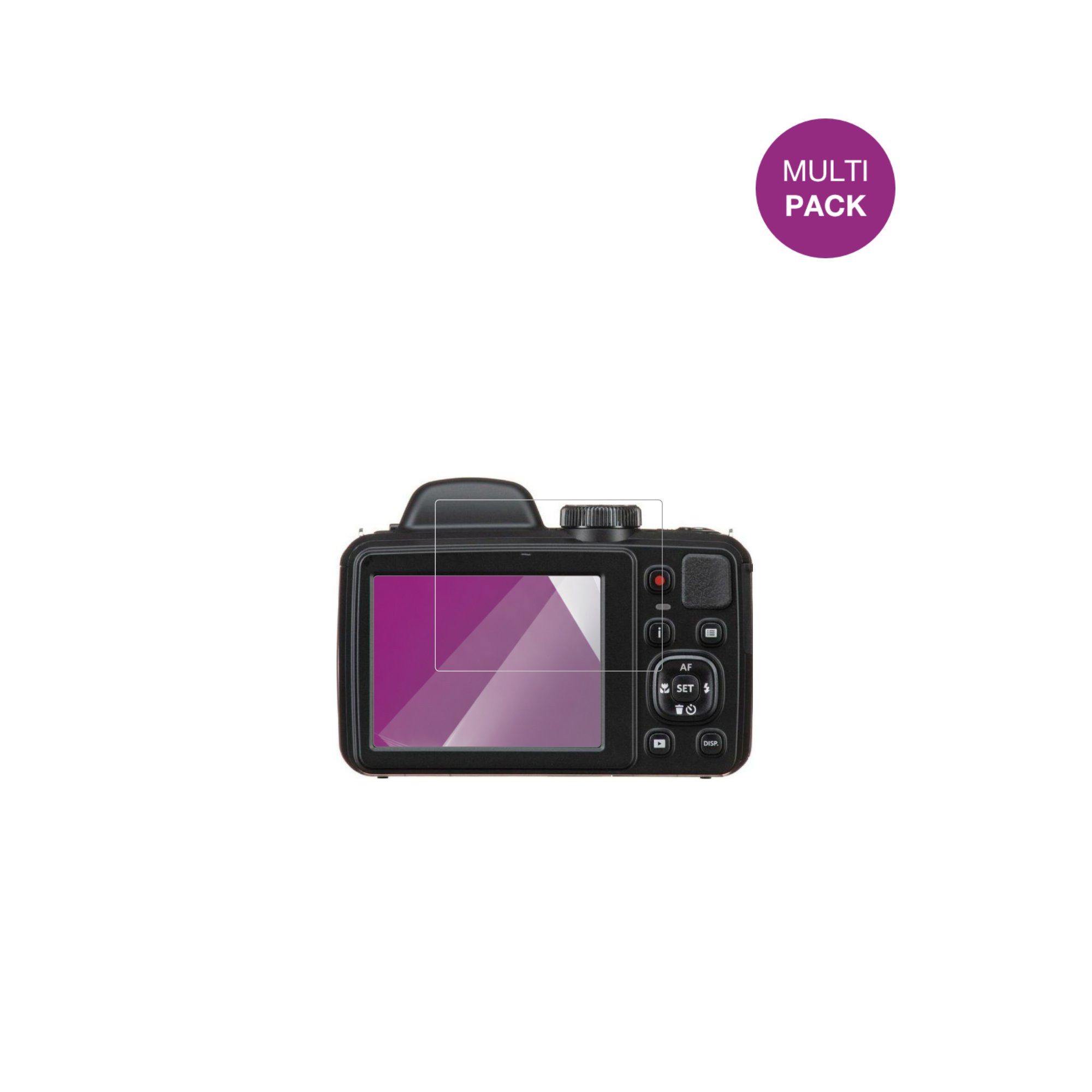 dipos Displayschutzfolie Schutzfolie für Kodak Pixpro AZ425, 4 Stück, Displayschutz Schutz Folie Made in Germany