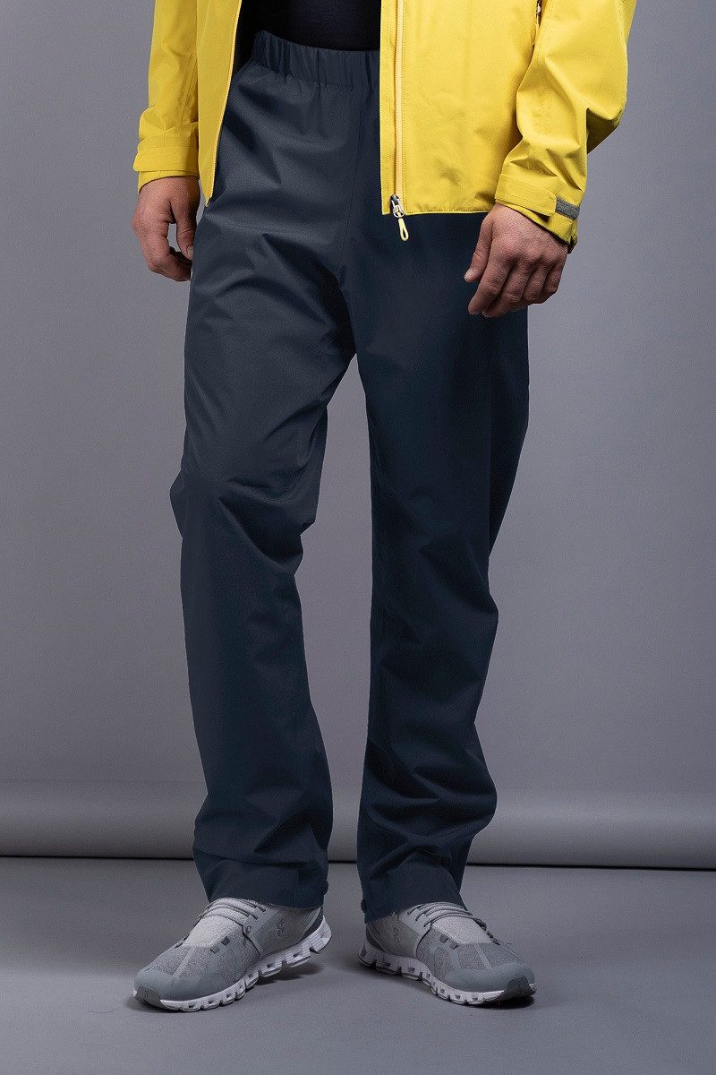 TATONKA® Regenhose Hempton (2.5-Lagen-Material, PFC-frei) navyblau Herren