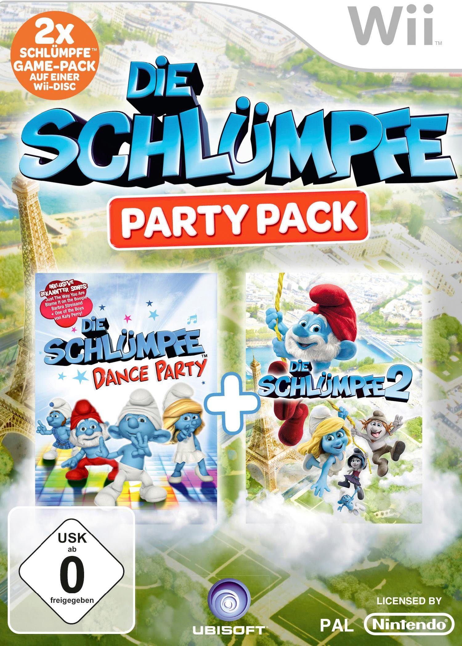 Die Schlümpfe: Party Pack Nintendo Wii, Software Pyramide