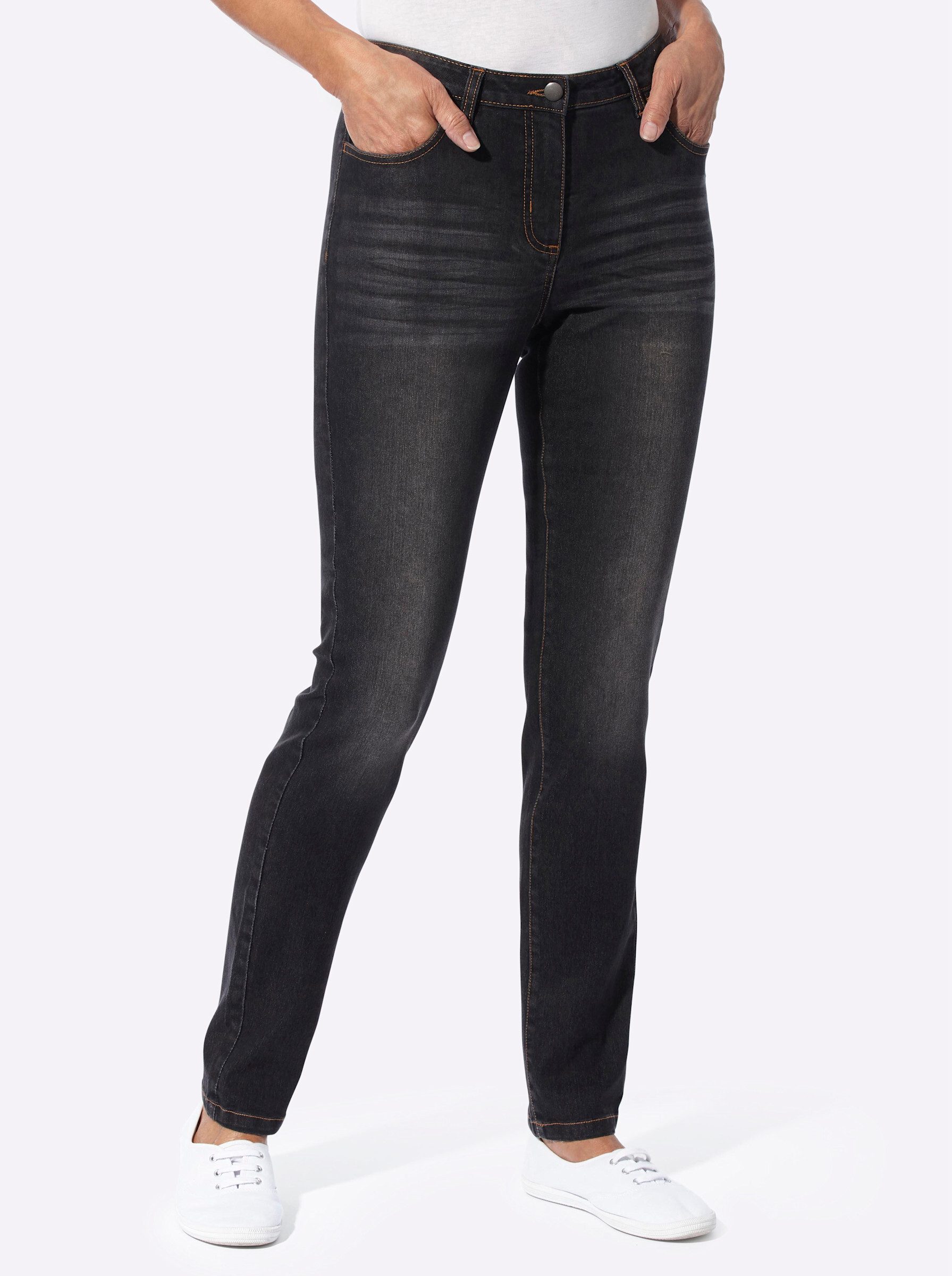 Sieh an! Bequeme Jeans Jeans komfortabel