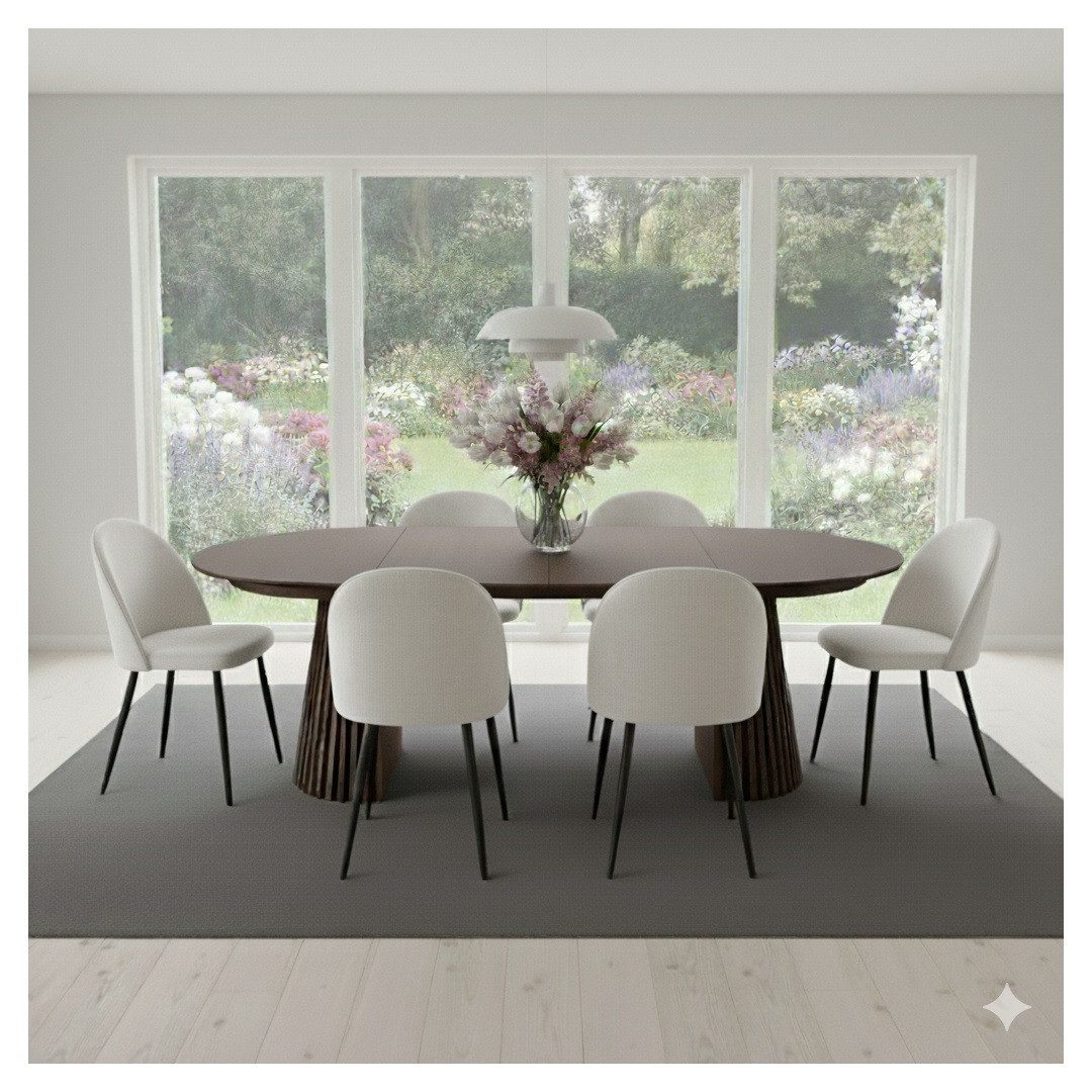 ebuy24 Essgruppe Tokyo Essgruppe Esstisch smoked, günstig online kaufen