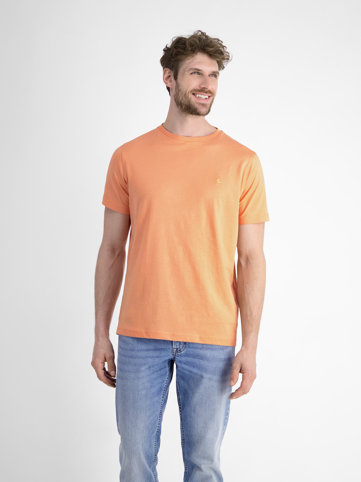 LERROS T-Shirt LERROS Basic T-Shirt mit günstig online kaufen