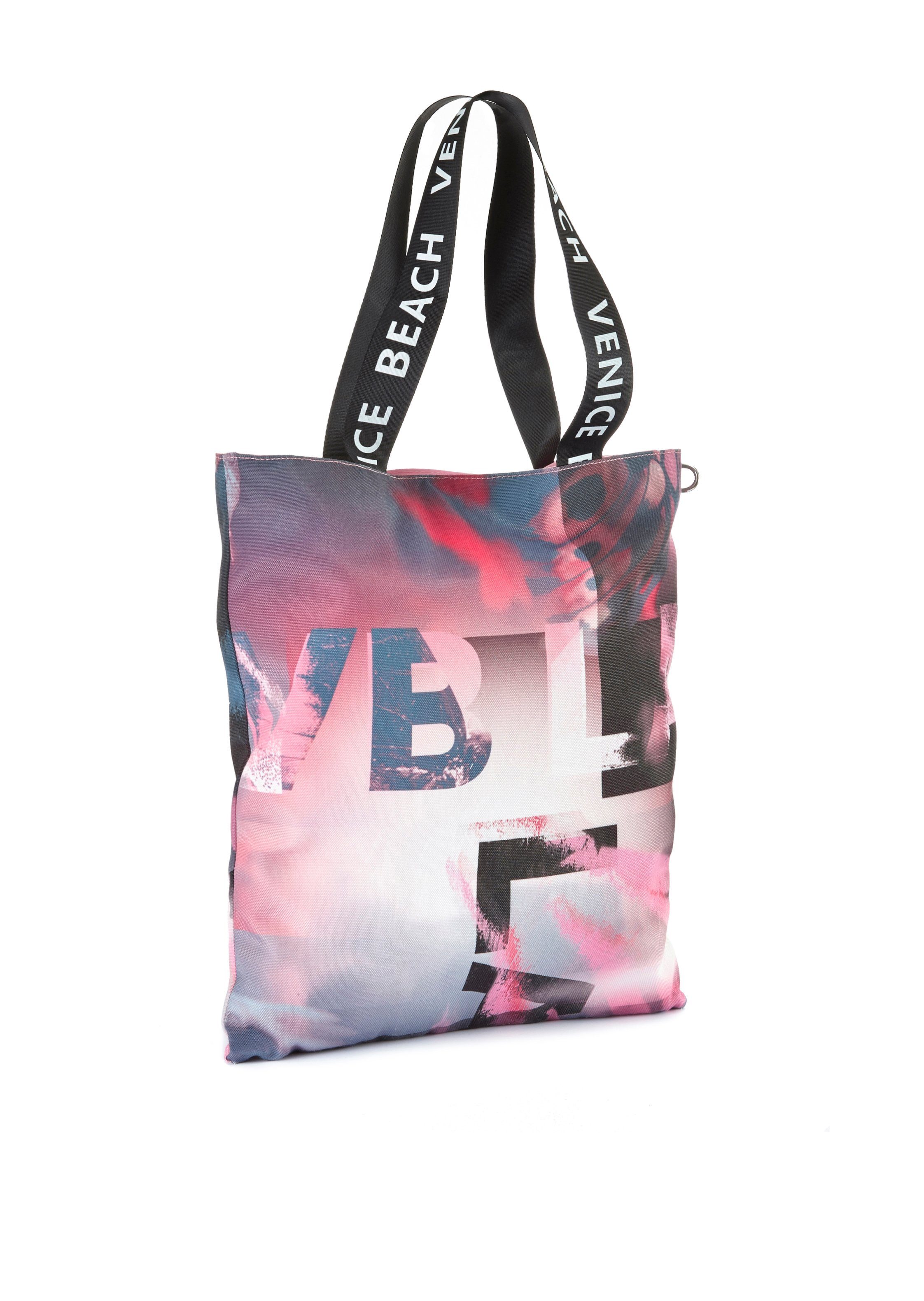 Venice Beach Shopper Schultertasche, Handtasche, große Tasche, Tragetasche VEGAN