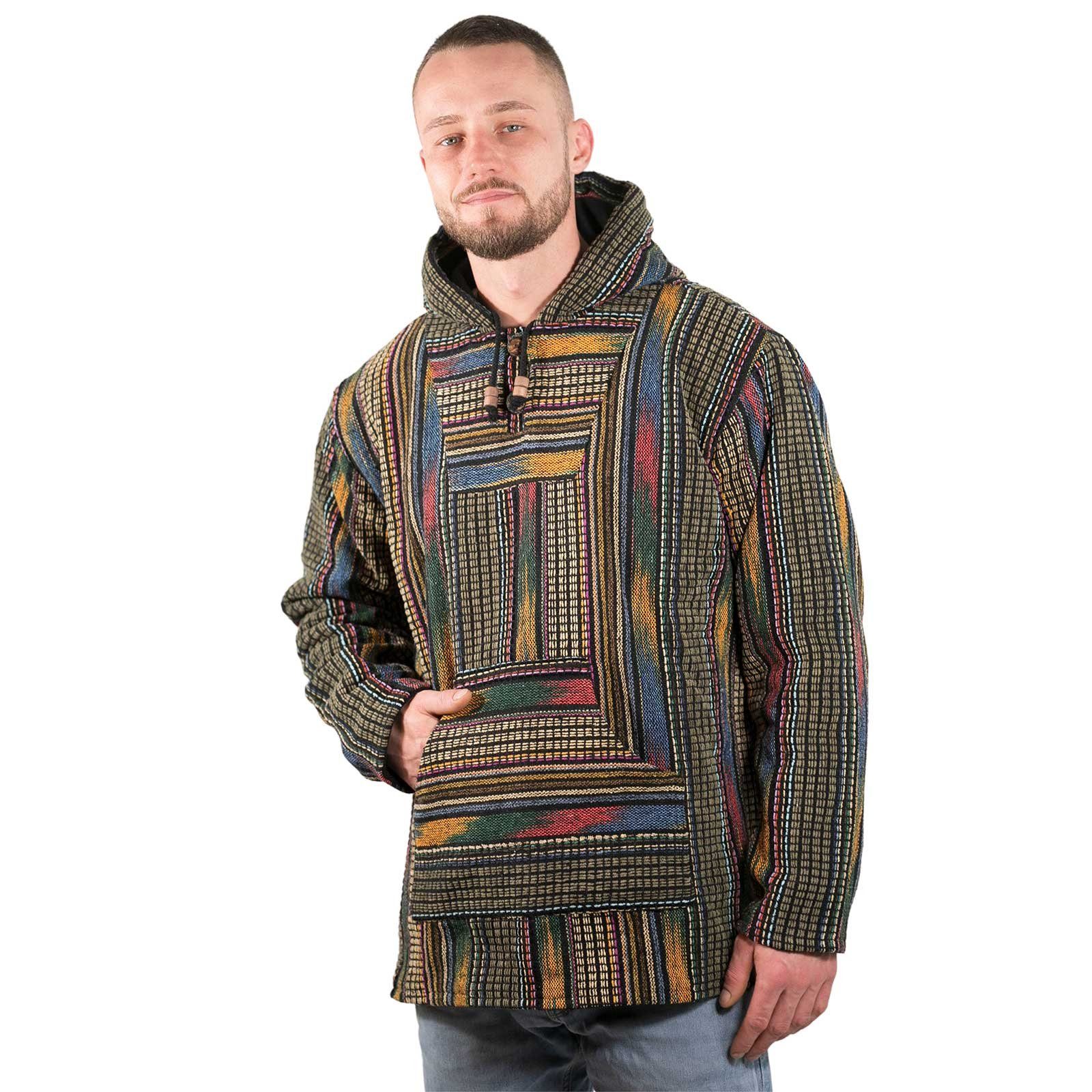 KUNST UND MAGIE Hoodie Bunt Kapuzenpulli Kapu Baja Jerga Hoodie+Kapuze&Käng günstig online kaufen