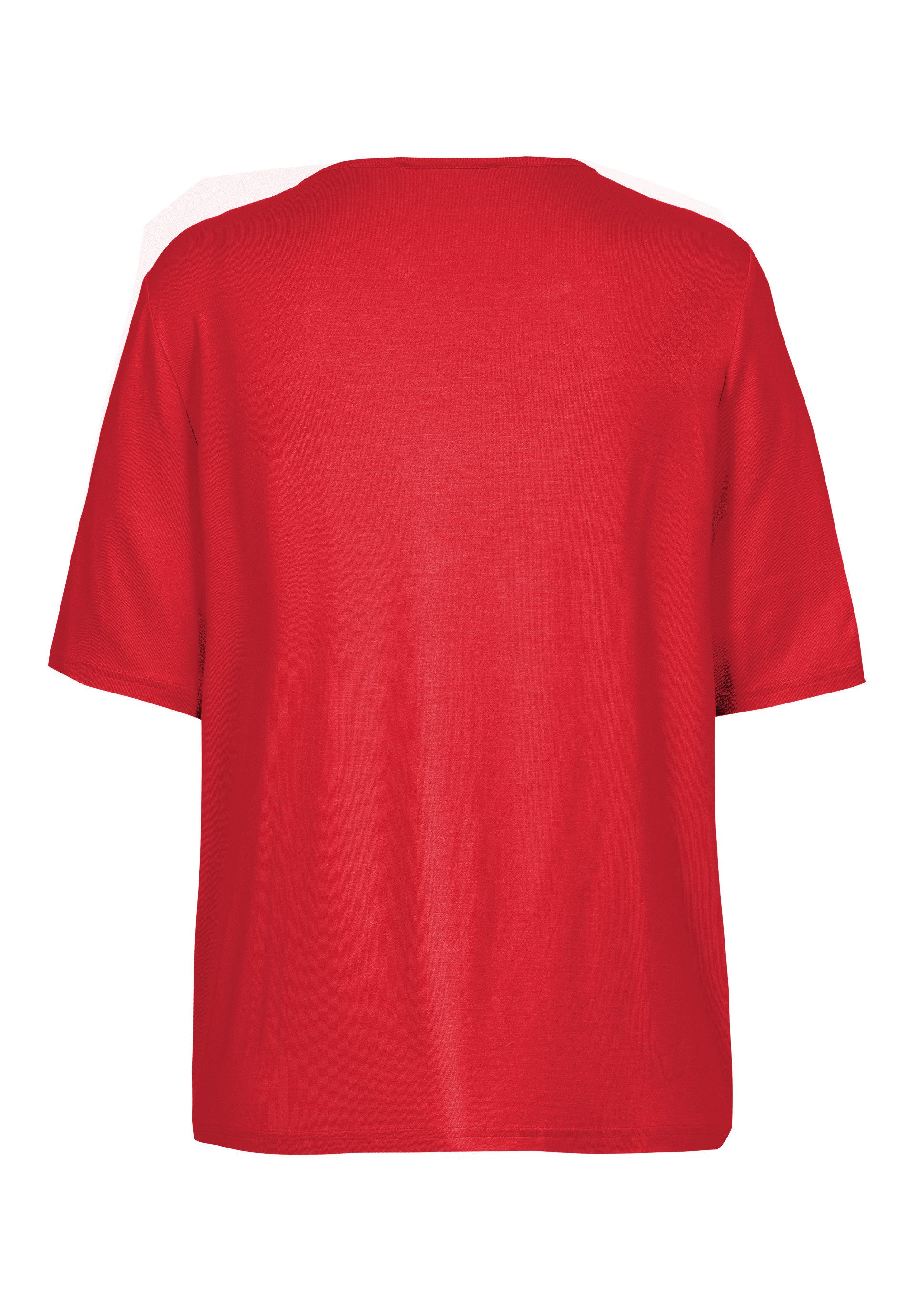 FRANK WALDER Blusenshirt mit Mittelnaht-Detail