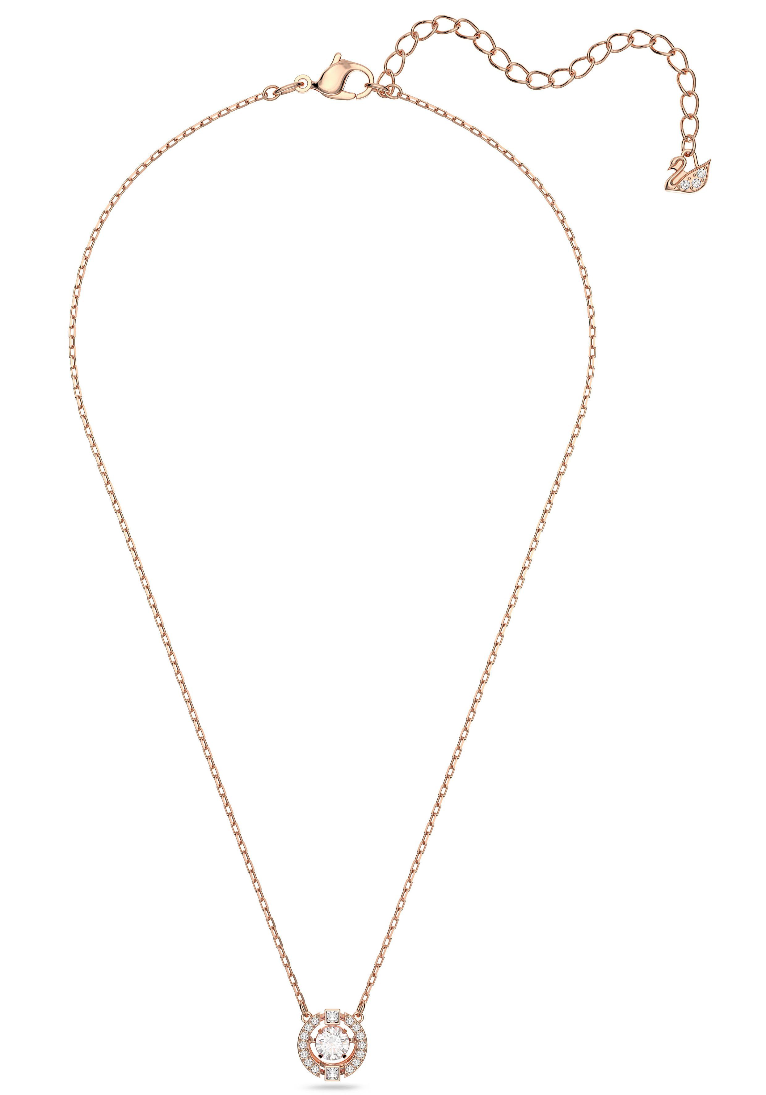 Swarovski Kette mit Anhänger Una Sparkling Dc, mit Swarovski® Kristall günstig online kaufen