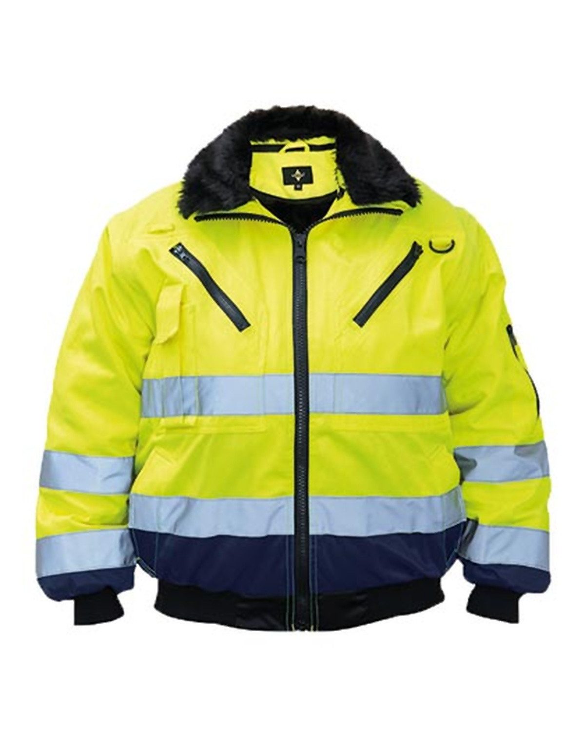 korntex Arbeitsjacke Robust 4-in-1 Hi-Vis Pilot Jacket Oslo