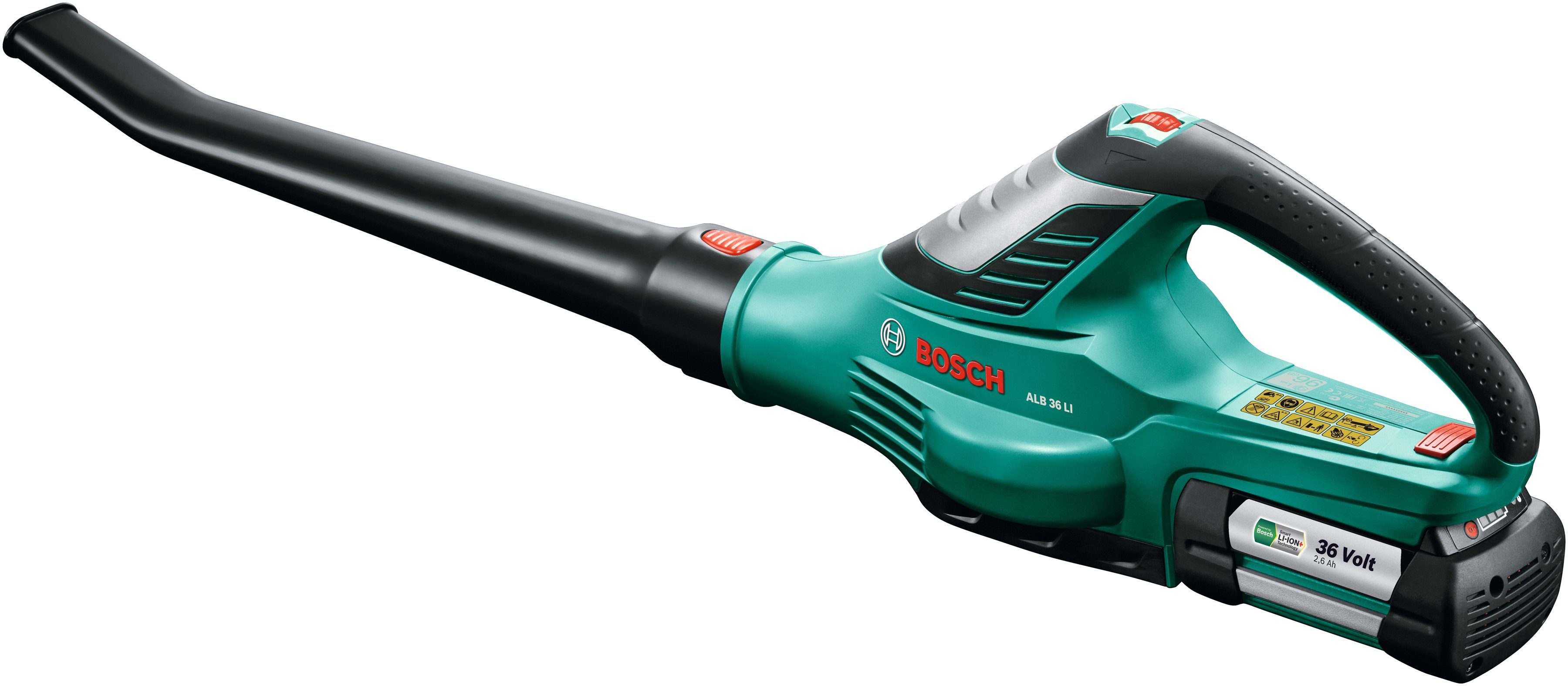 BOSCH AkkuLaubbläser »ALB 36 LISet«, 180260 km/h Blasgeschwindigkeit