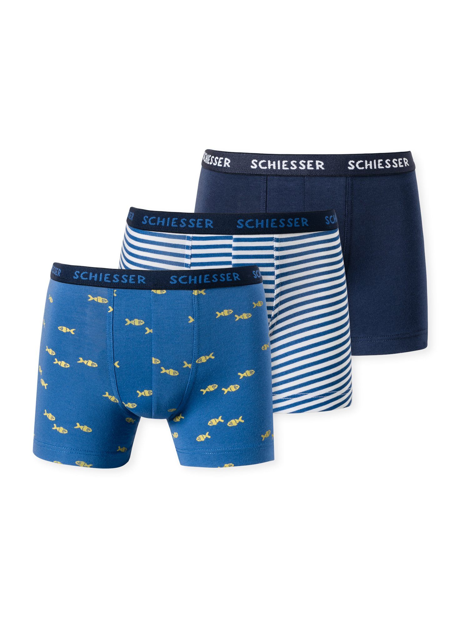 95/5 1 Schiesser (3-St) sortiert Boxer