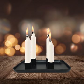 FTWdesign Kerzenhalter Magnetischer Kerzenhalter mit vier einzelnen Elementen