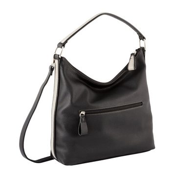 Gabor Schultertasche GABOR-ANINA HOBO BAG Schultertasche 28x11x26- 60-black