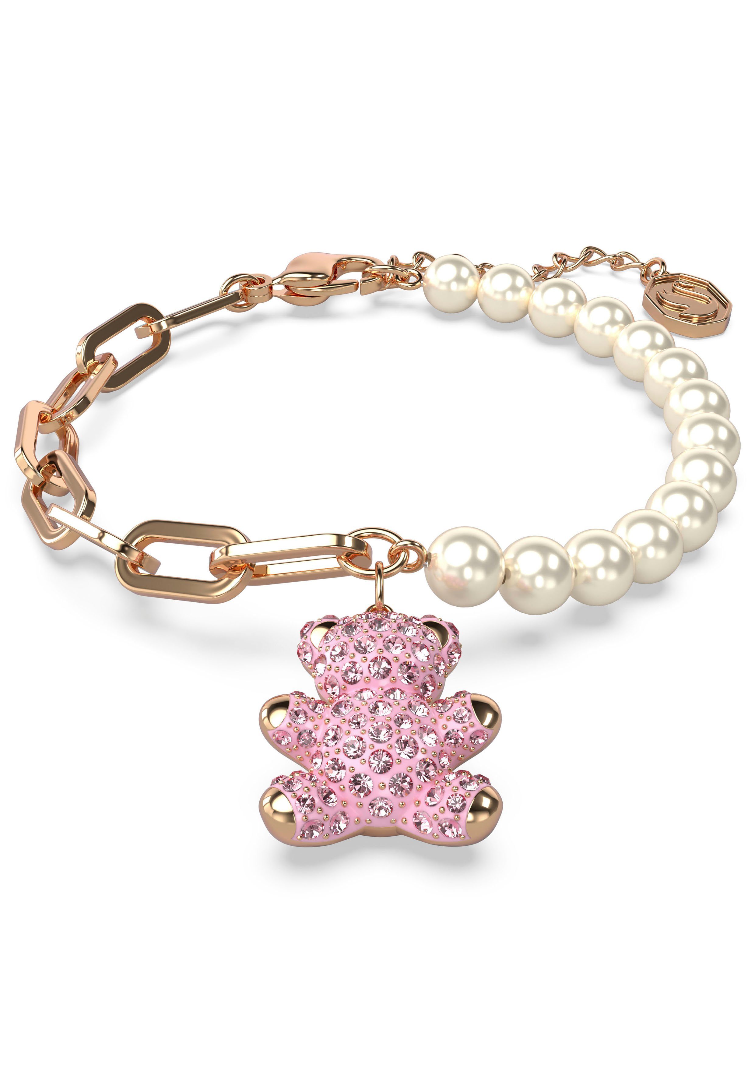Swarovski Armband TEDDY, mit Swarovski® Kristall - mit Swarovski® Perle günstig online kaufen